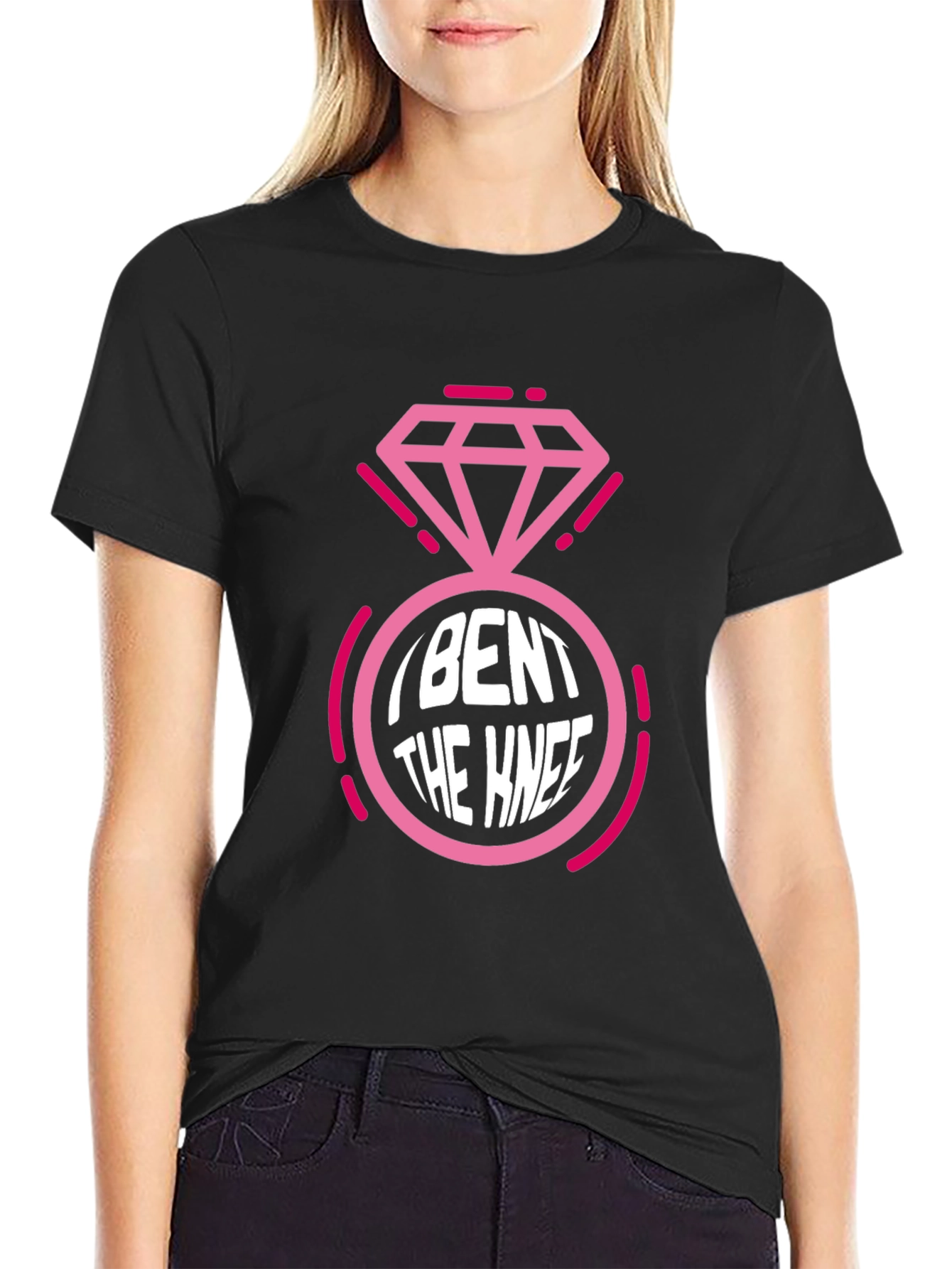 I Bent The Knee Wedding Proposal T-Shirt