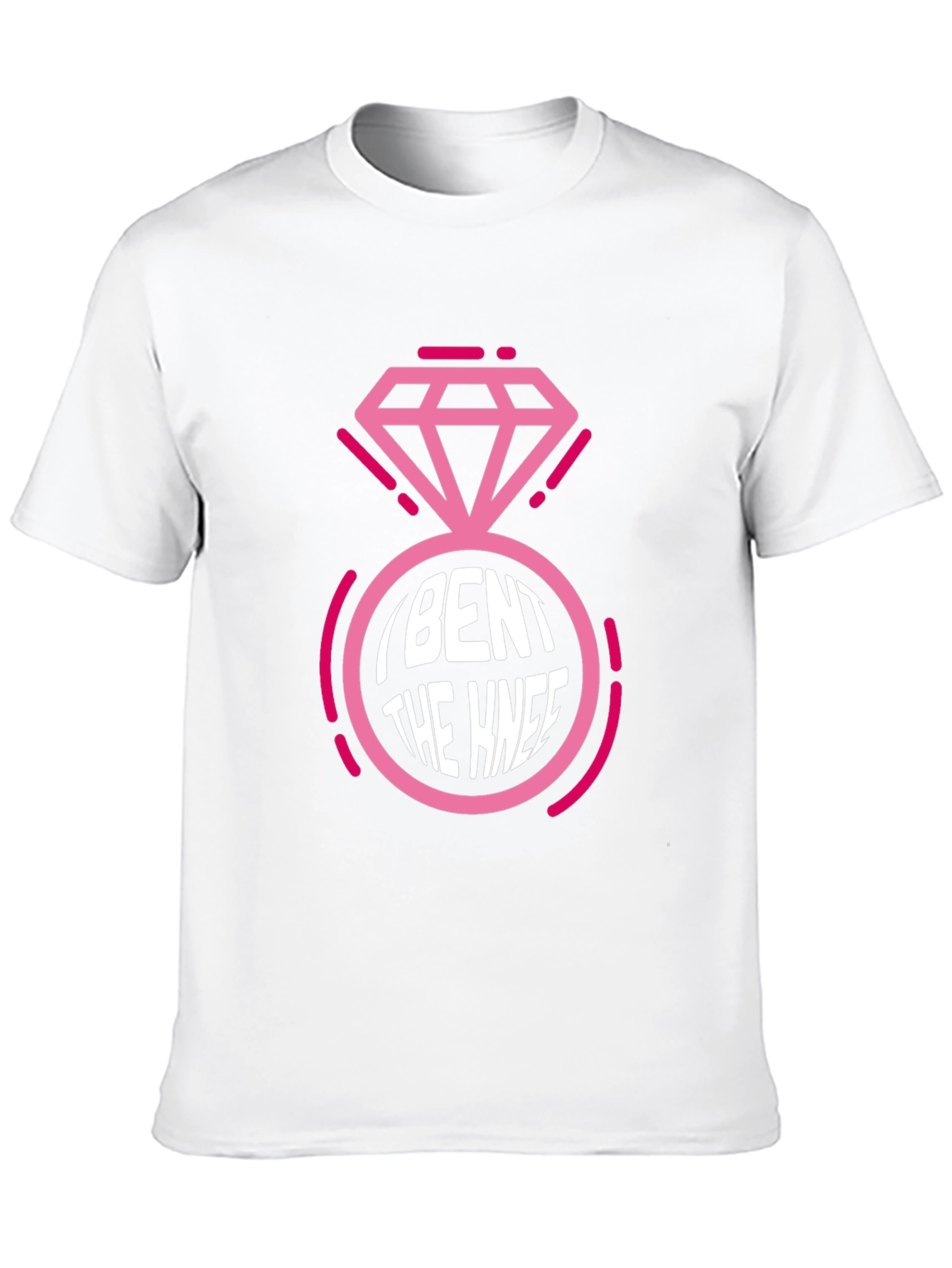 I Bent The Knee Wedding Proposal T-Shirt