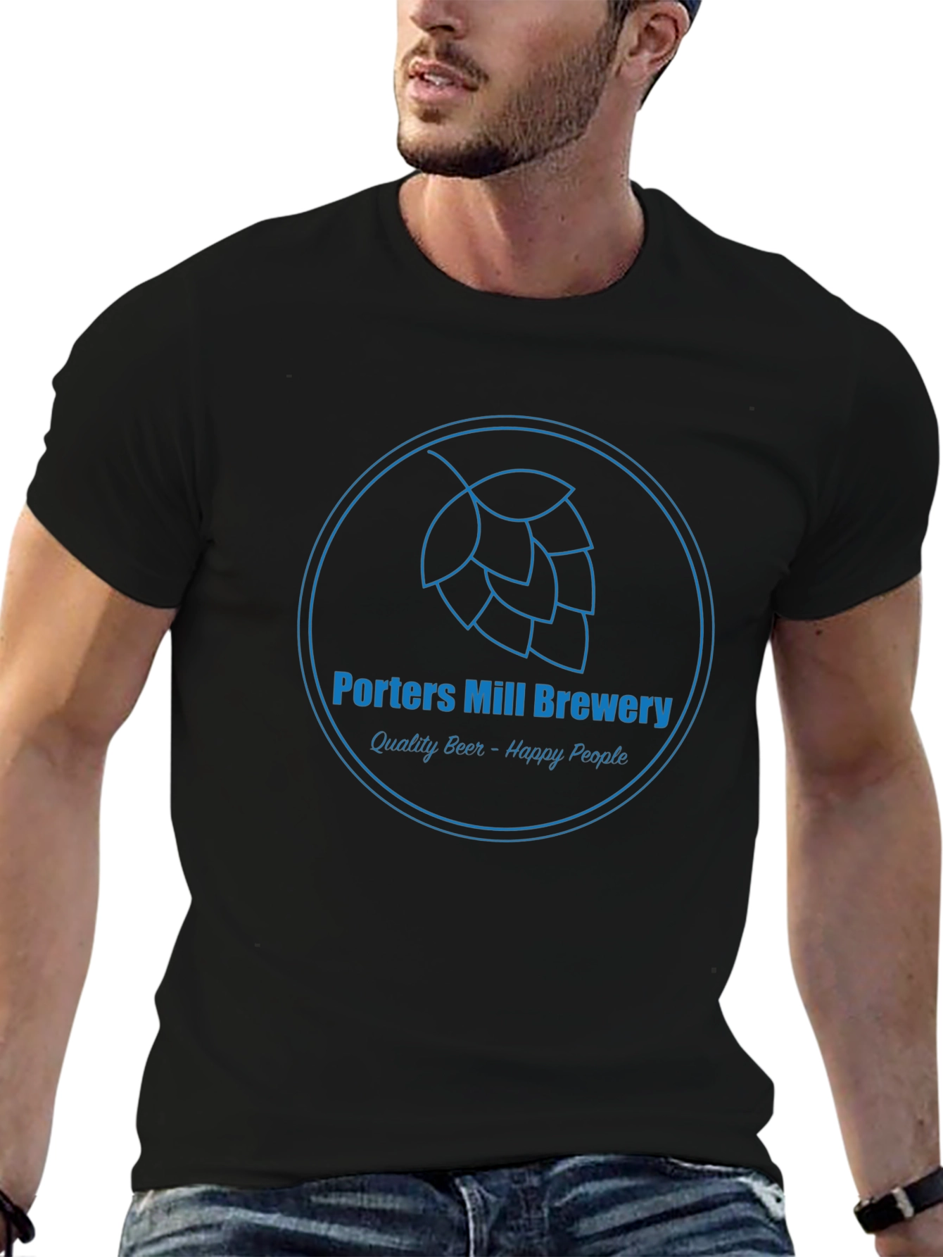 Porters Mill Brewery Graphic T-Shirt