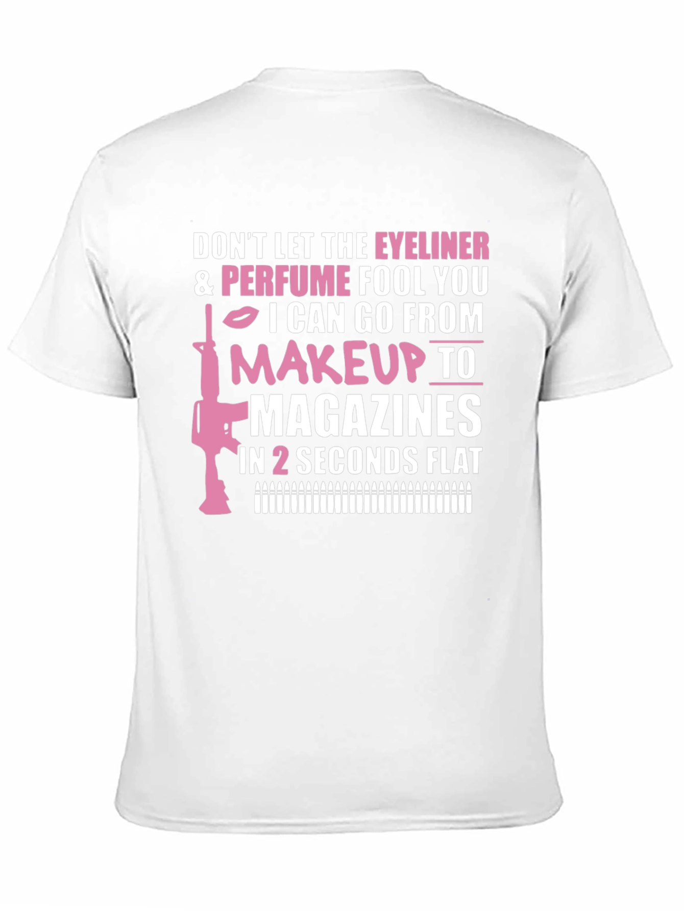 Eyeliner & Perfume Makeup to Magazines T-Shirt