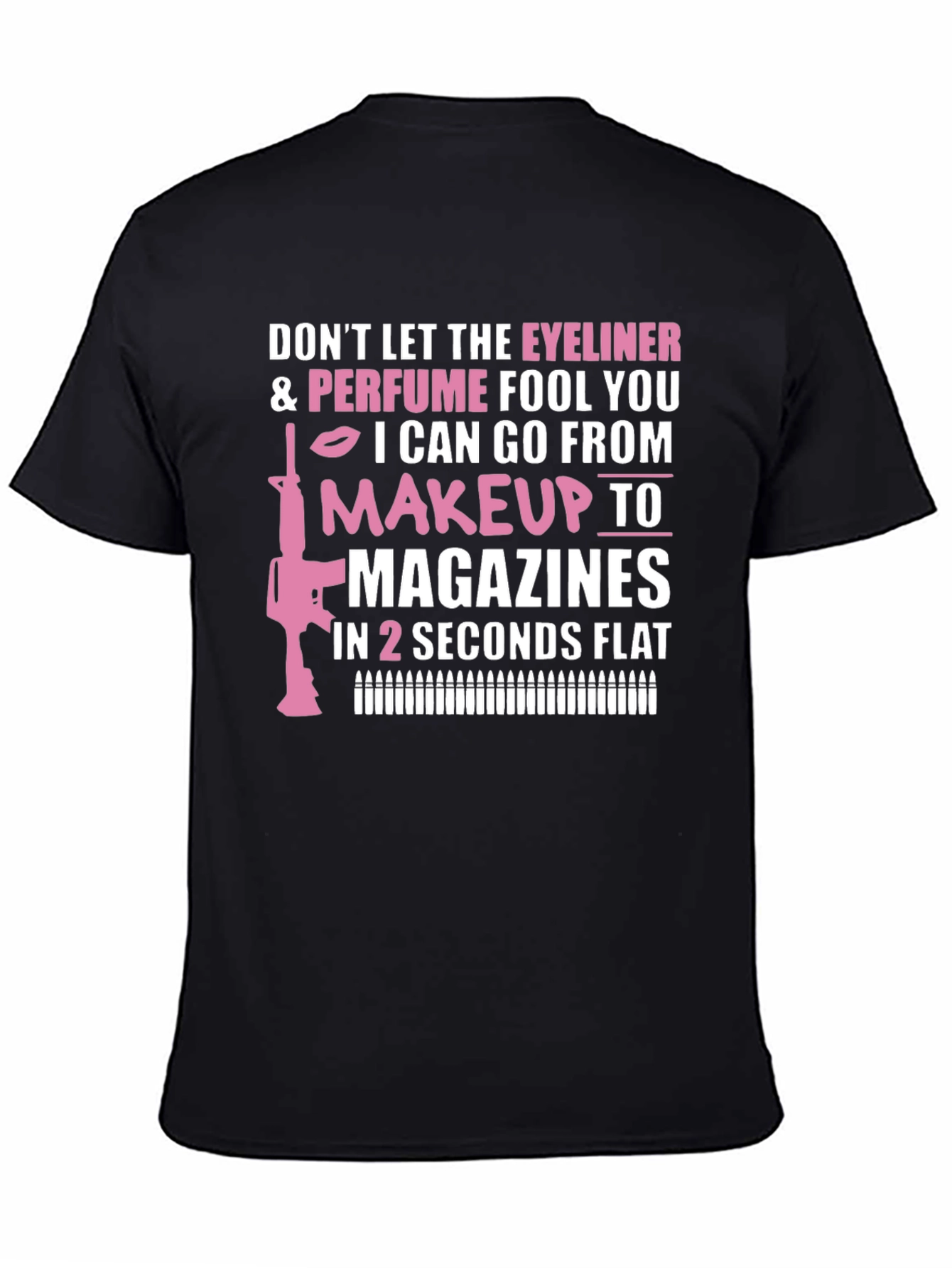 Eyeliner & Perfume Makeup to Magazines T-Shirt
