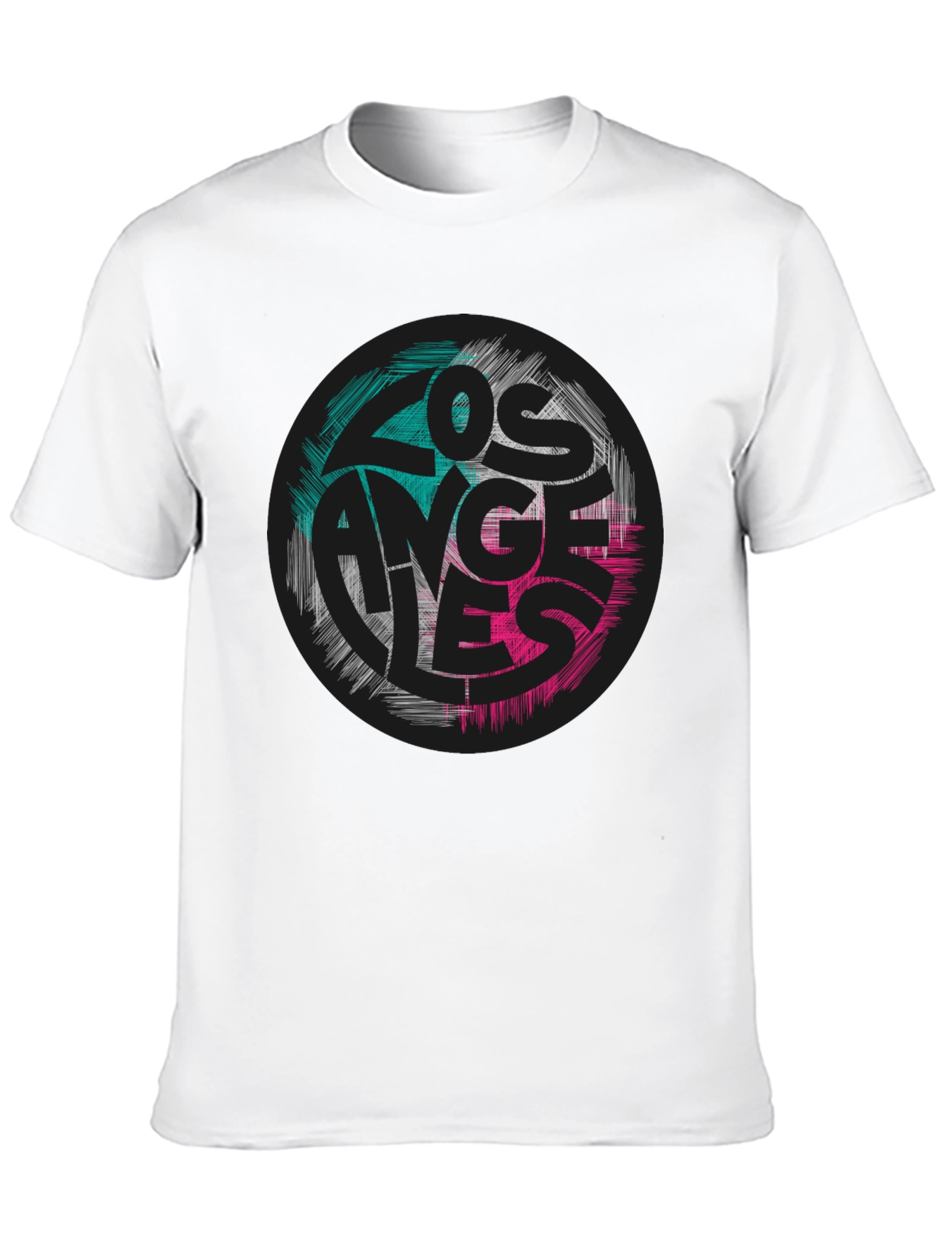Los Angeles Graphic T-Shirt - Black