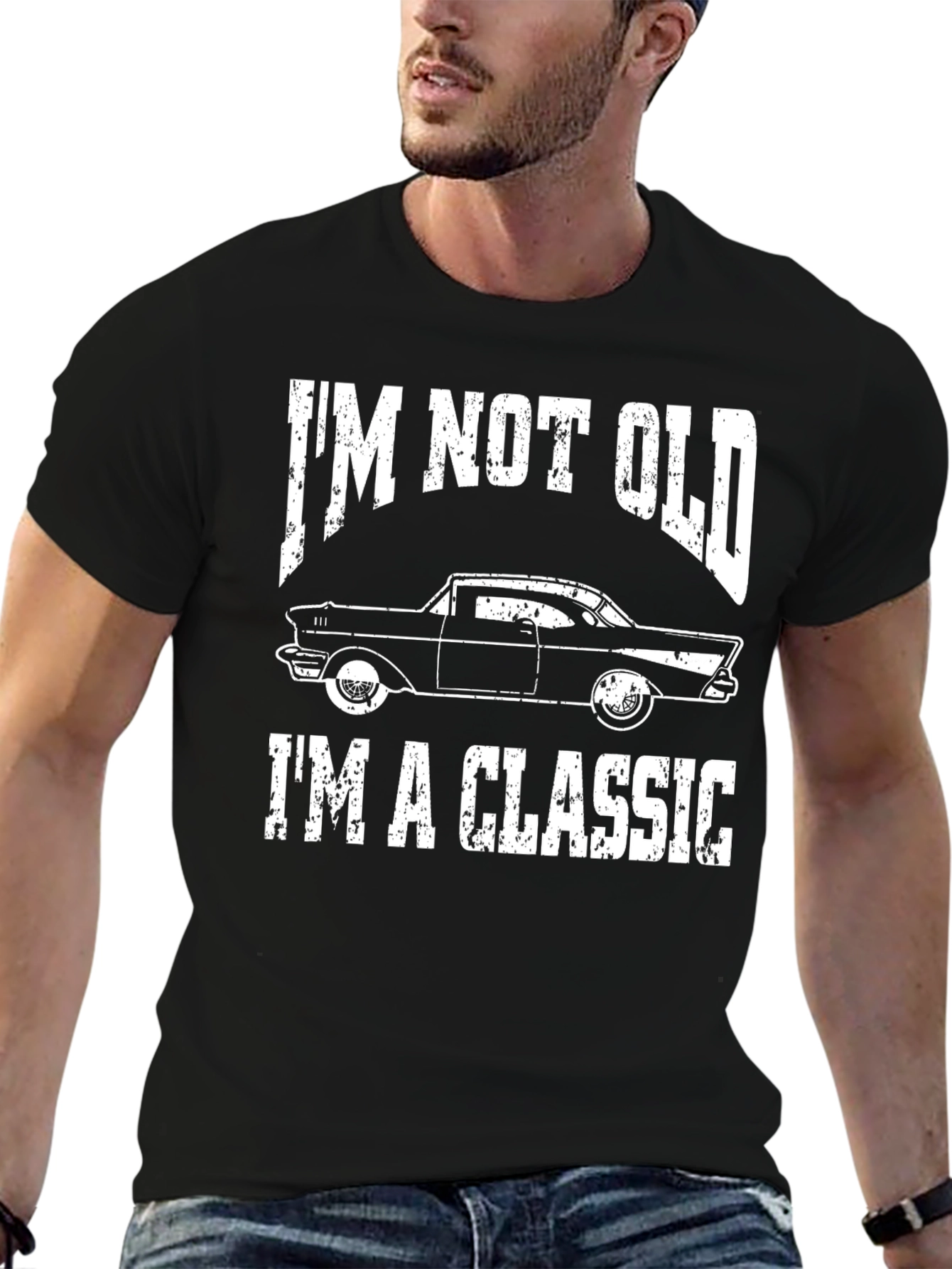 Classic Car Graphic T-Shirt - Im Not Old!