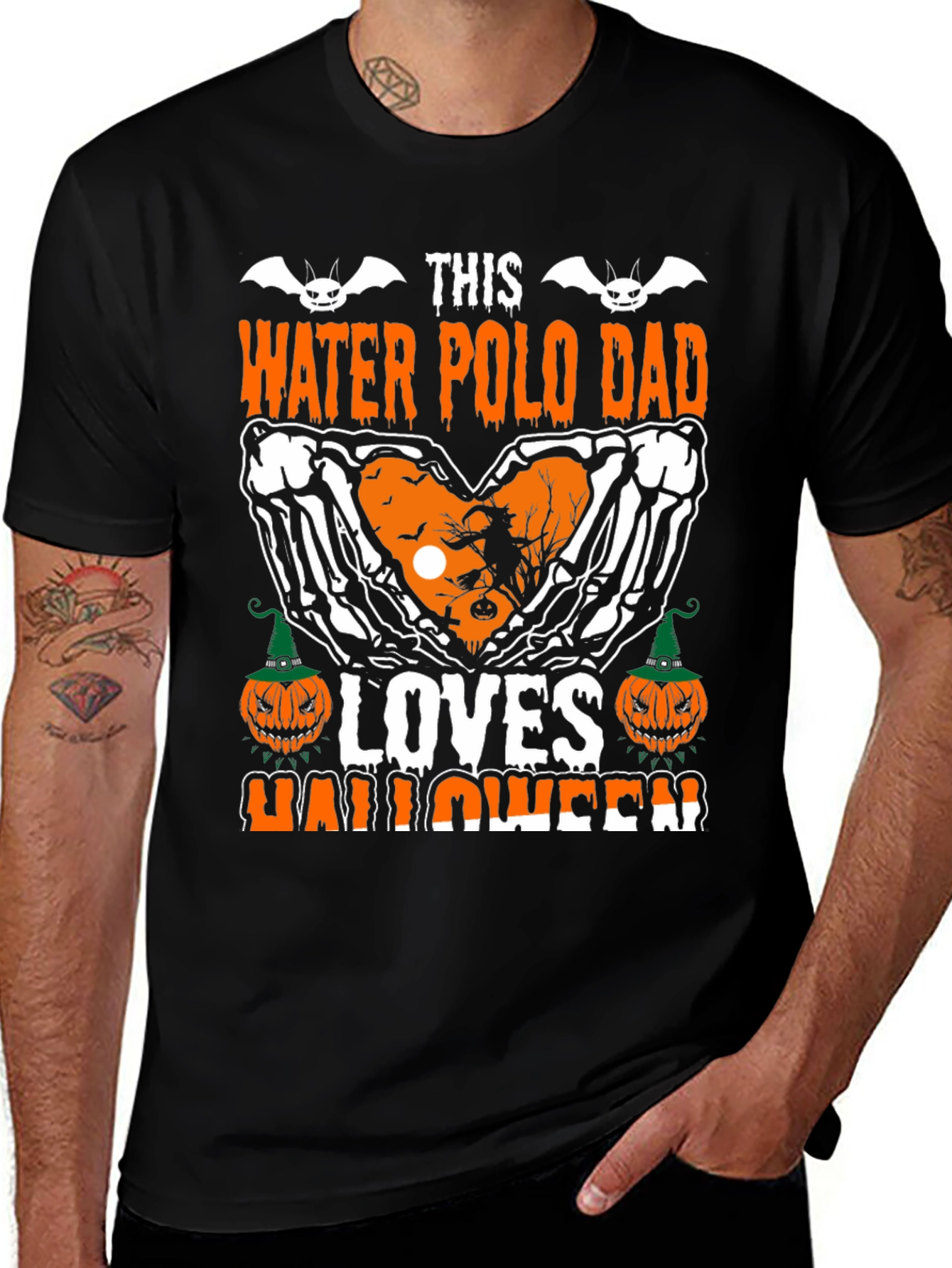 Water Polo Dad Halloween T-Shirt