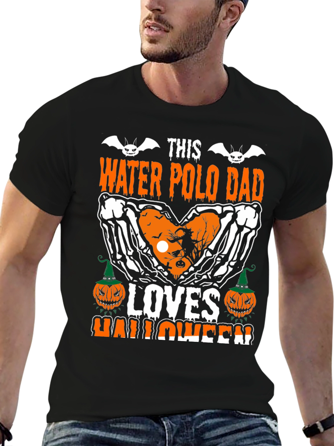 Water Polo Dad Halloween T-Shirt