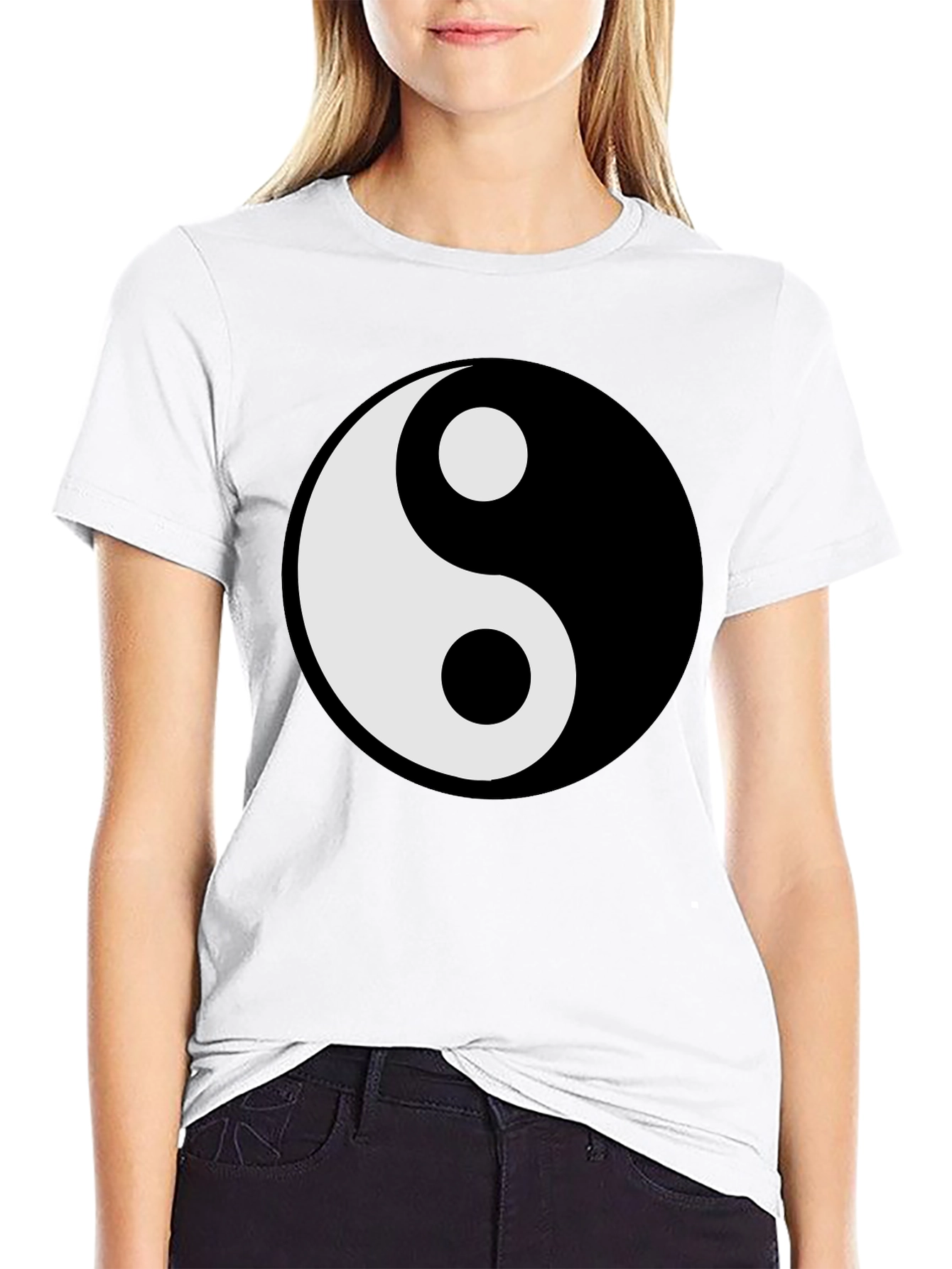 Yin Yang Graphic Tee - Balance & Harmony