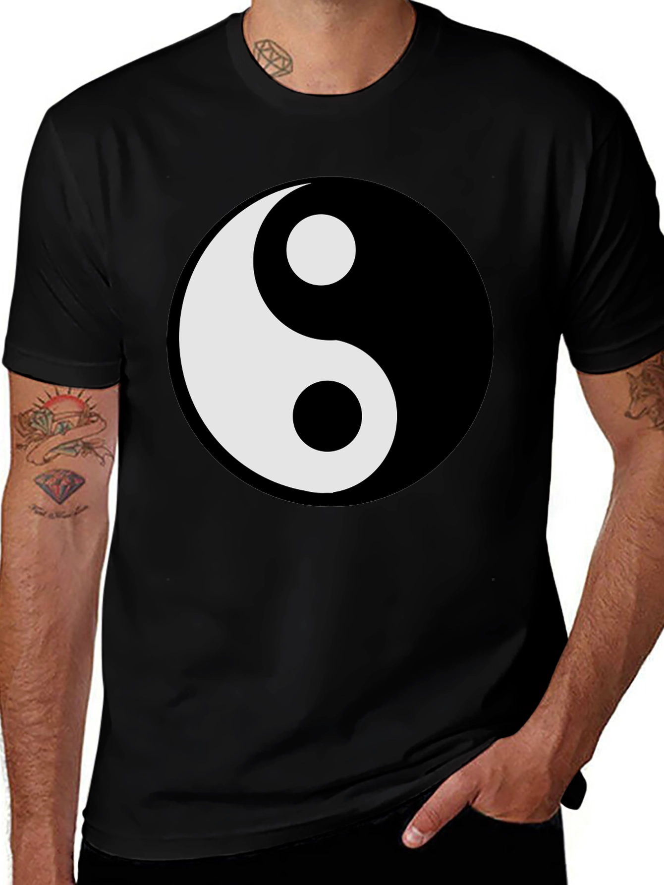 Yin Yang Graphic Tee - Balance & Harmony