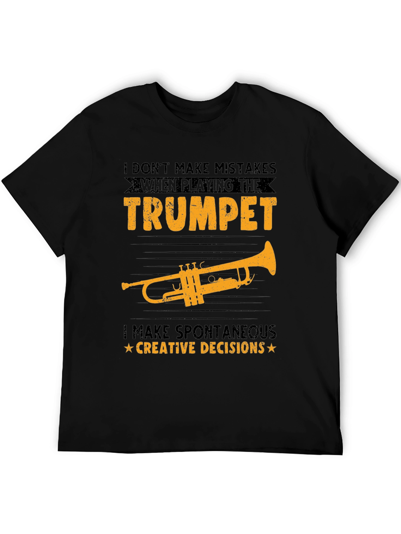 Trumpet Player T-Shirt: Spontaneous Creative Decisions