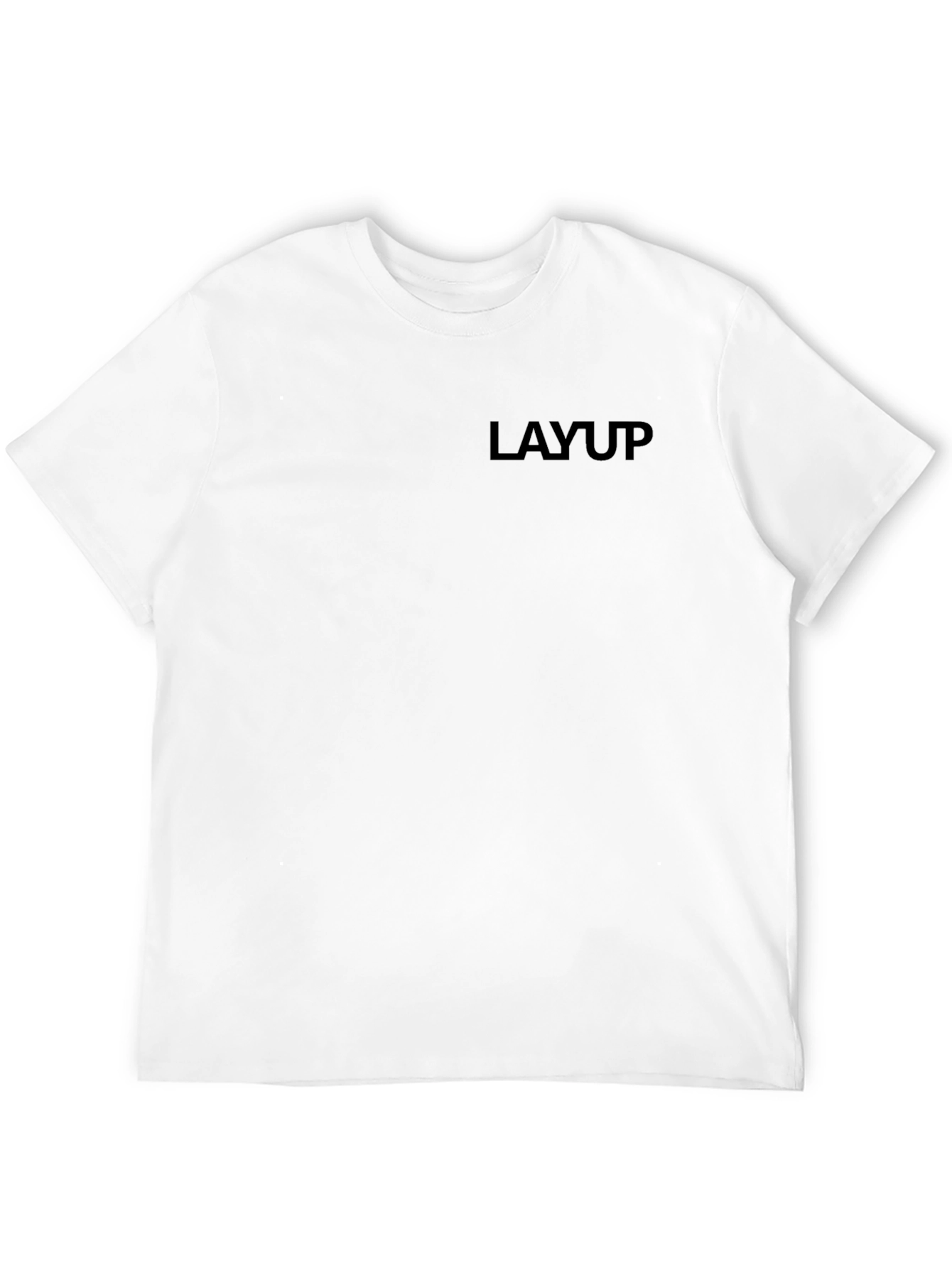 Mens Black LAYUP Graphic Tee