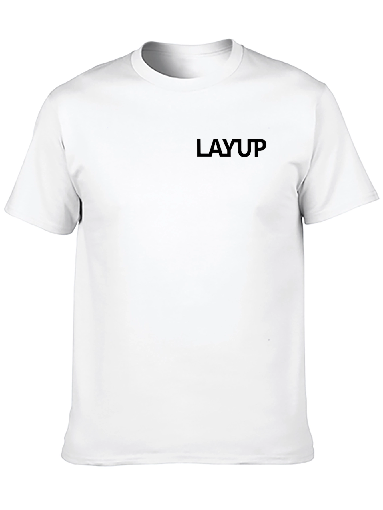 Mens Black LAYUP Graphic Tee