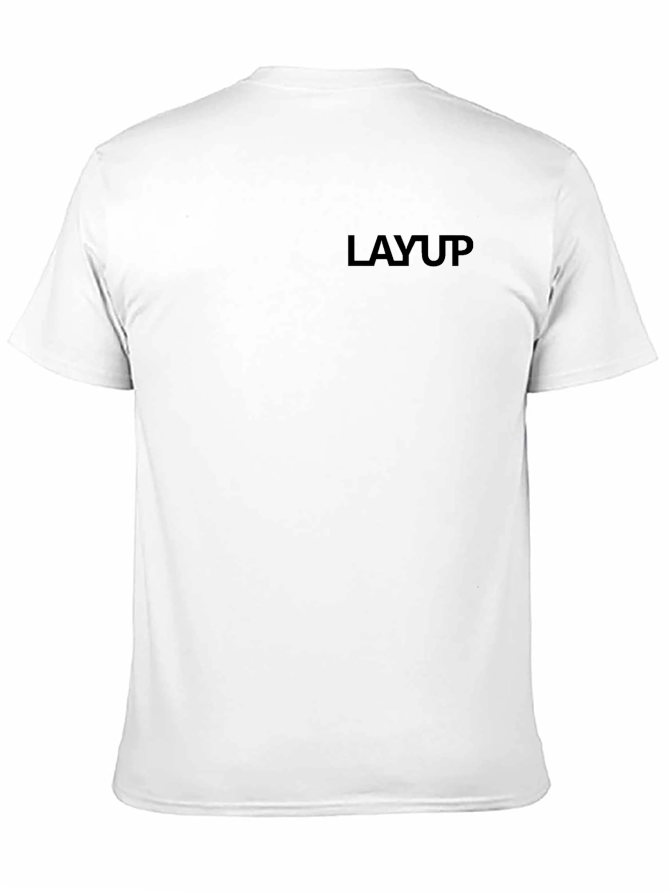 Mens Black LAYUP Graphic Tee