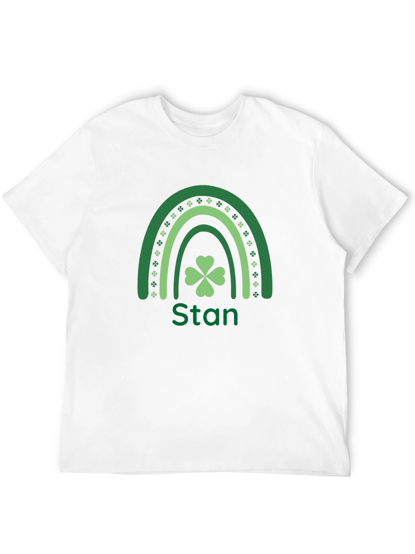 St. Patricks Day Stan Rainbow T-Shirt