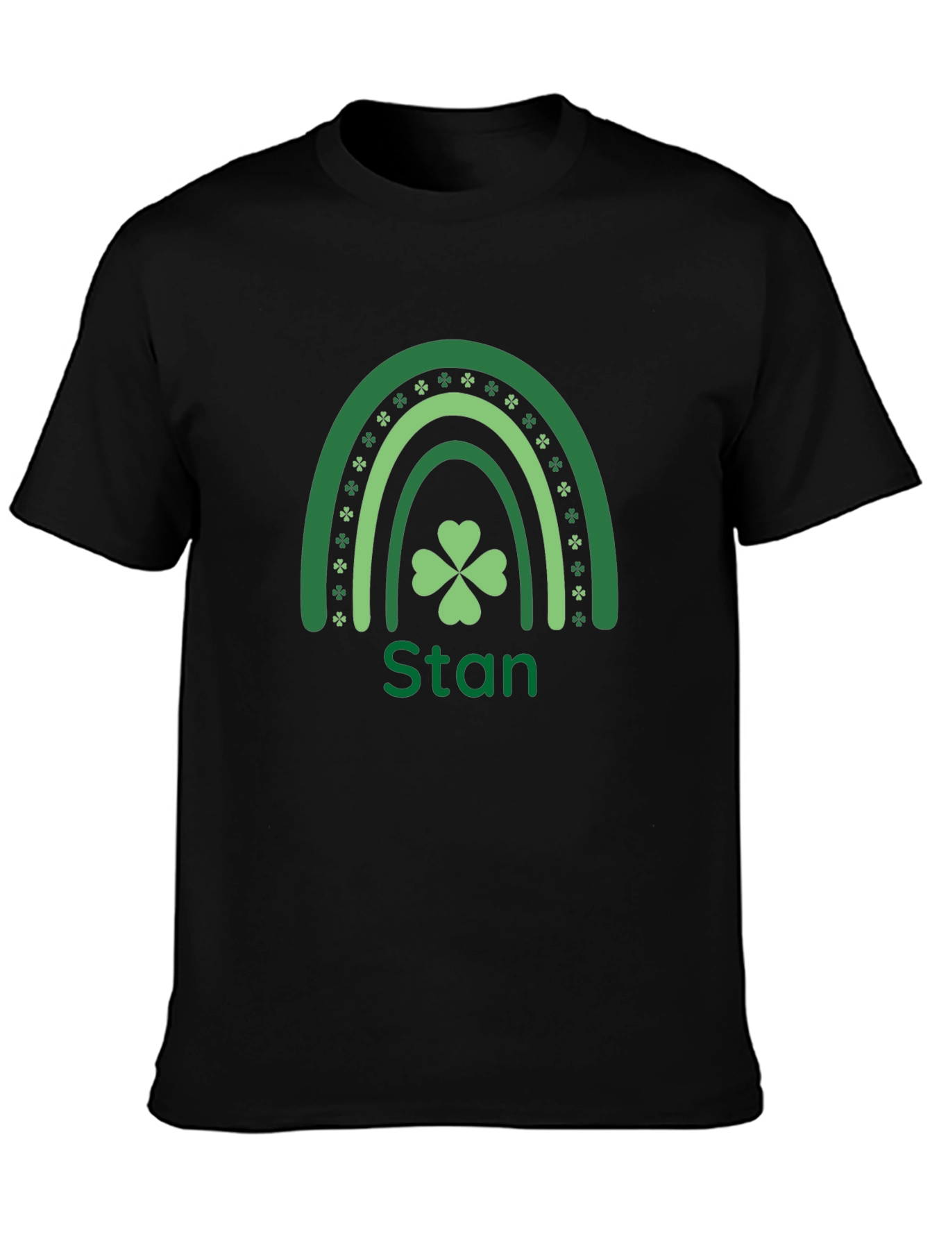 St. Patricks Day Stan Rainbow T-Shirt
