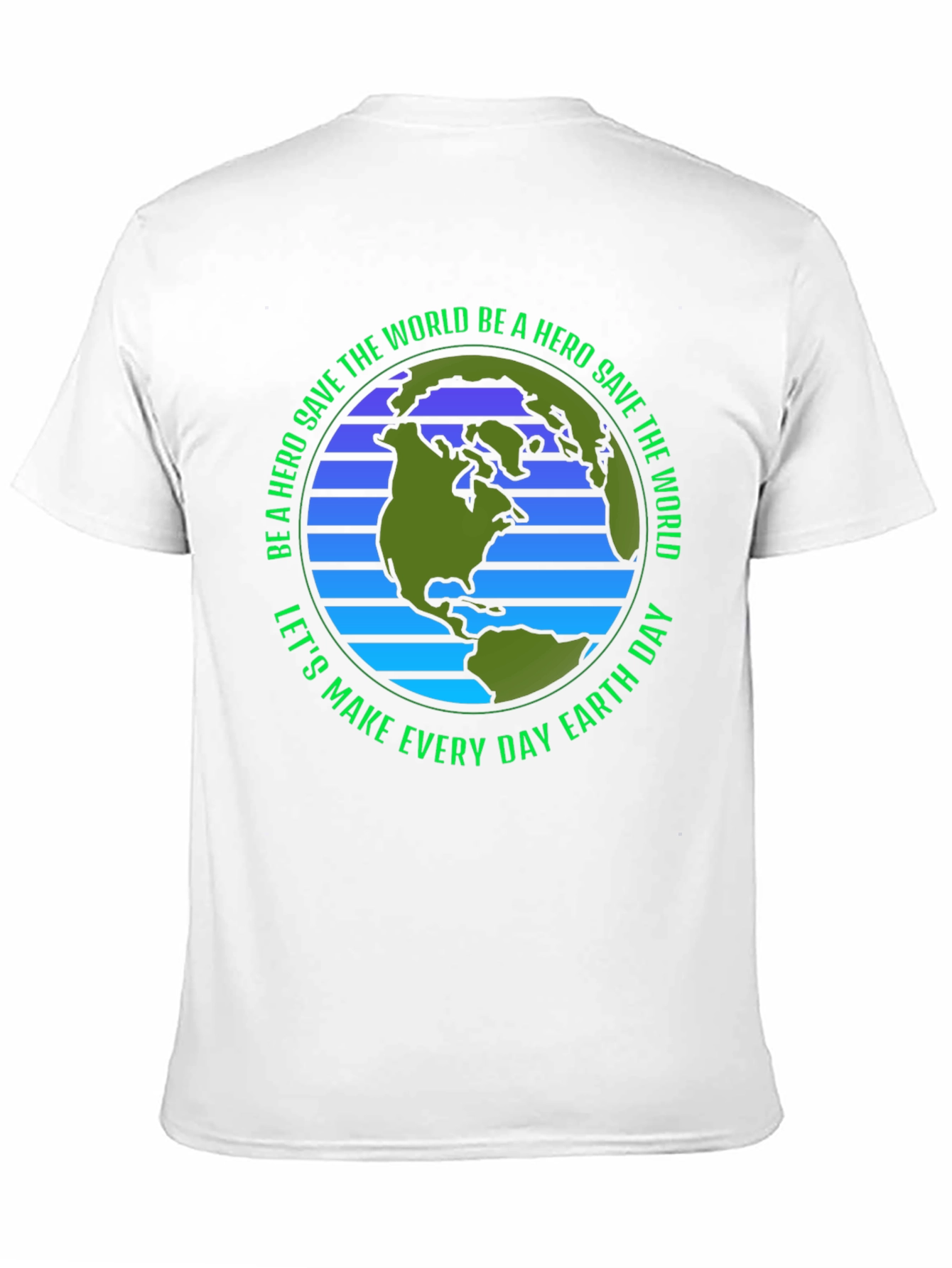 Earth Day Save The World Hero T-Shirt