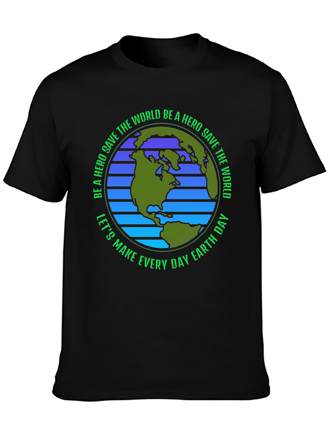 Earth Day Save The World Hero T-Shirt