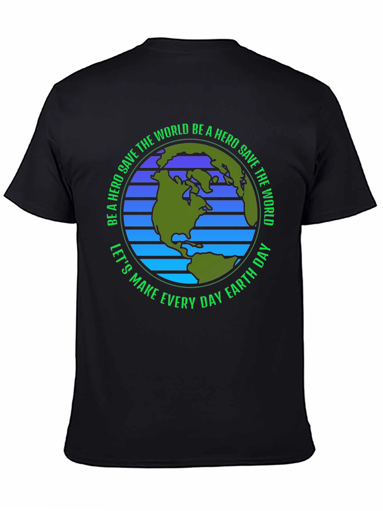 Earth Day Save The World Hero T-Shirt