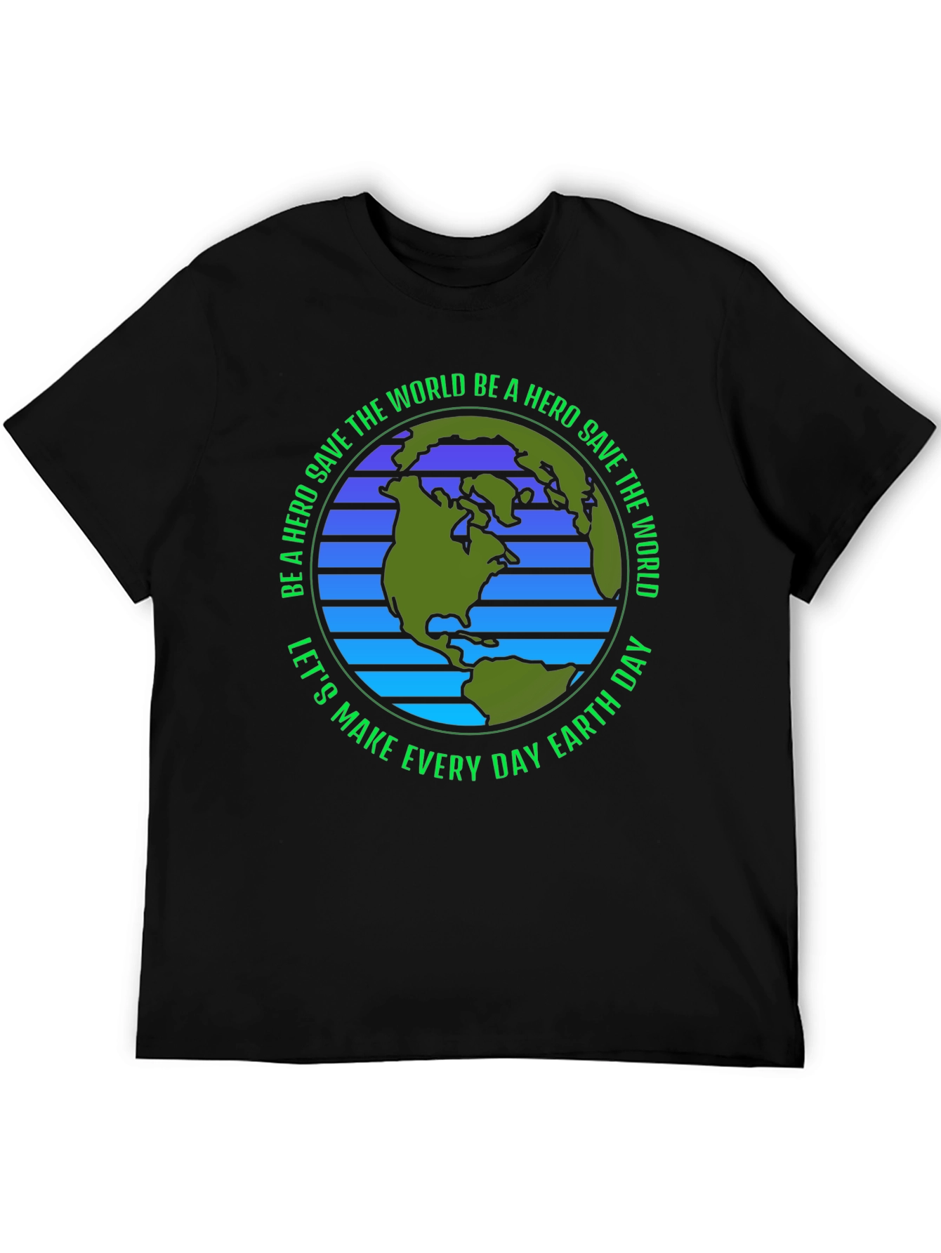 Earth Day Save The World Hero T-Shirt