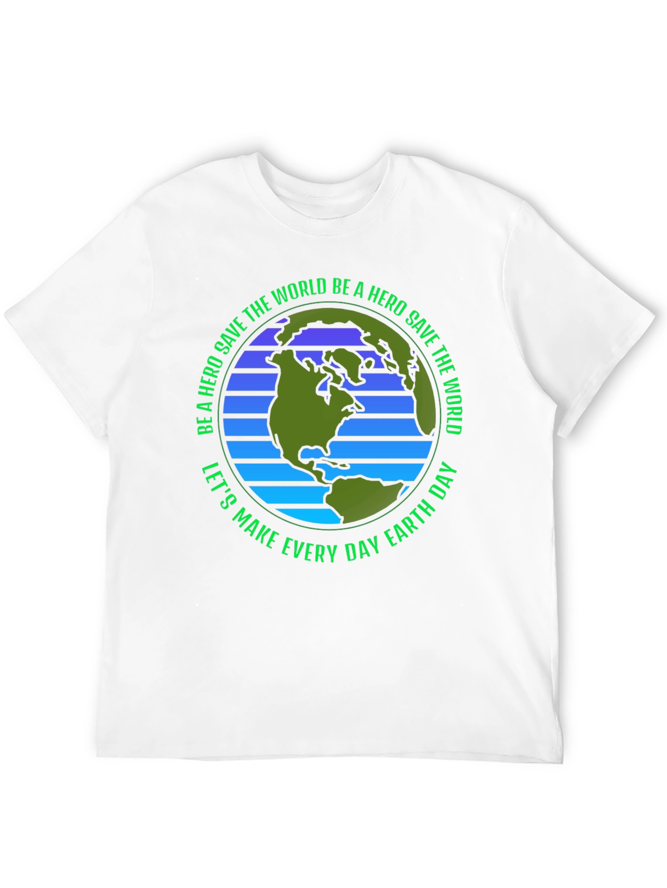 Earth Day Save The World Hero T-Shirt