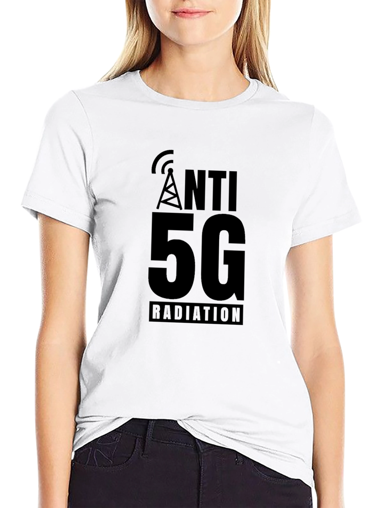 Anti 5G Radiation T-Shirt - Black