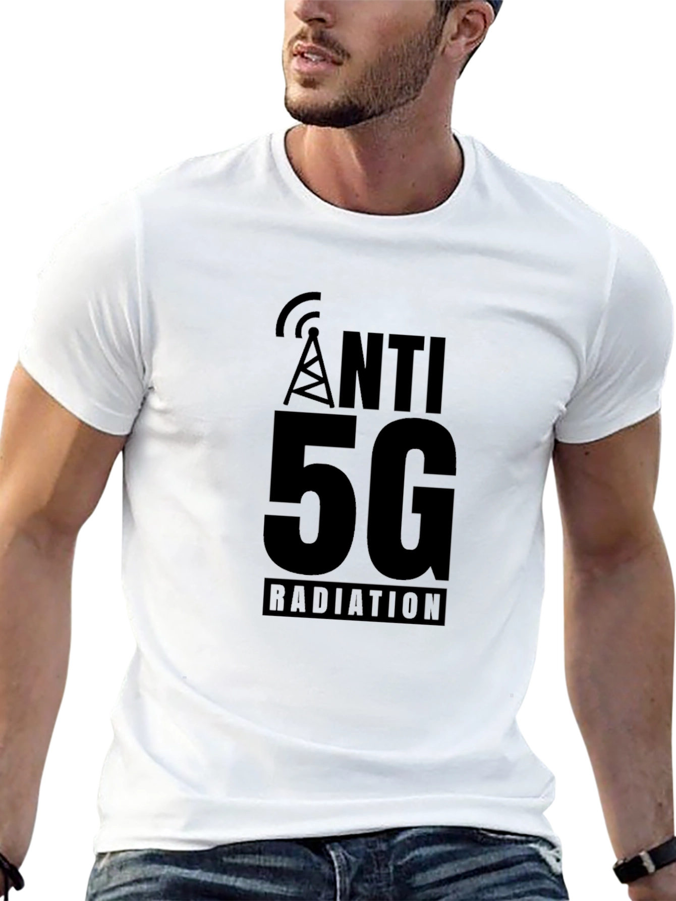 Anti 5G Radiation T-Shirt - Black