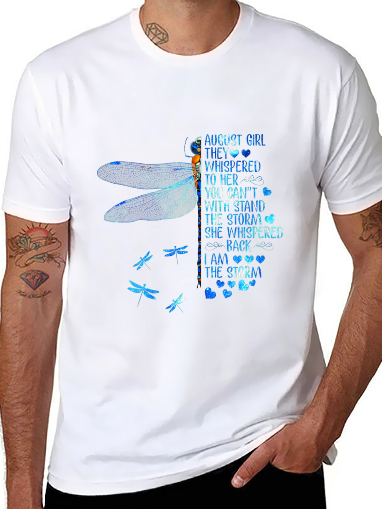 August Girl Dragonfly Graphic T-Shirt