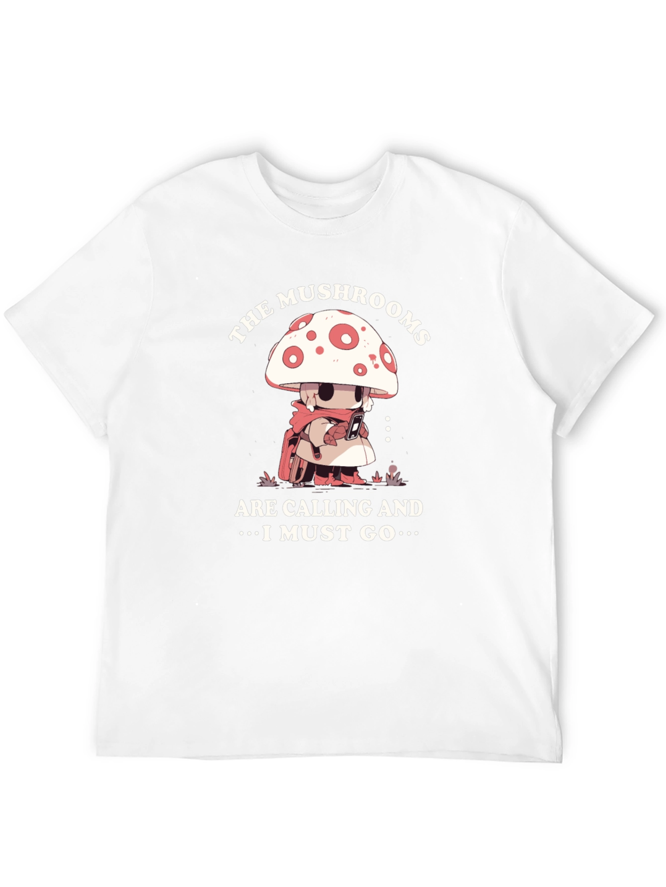 Mushroom Calling T-Shirt - Funny Graphic Tee