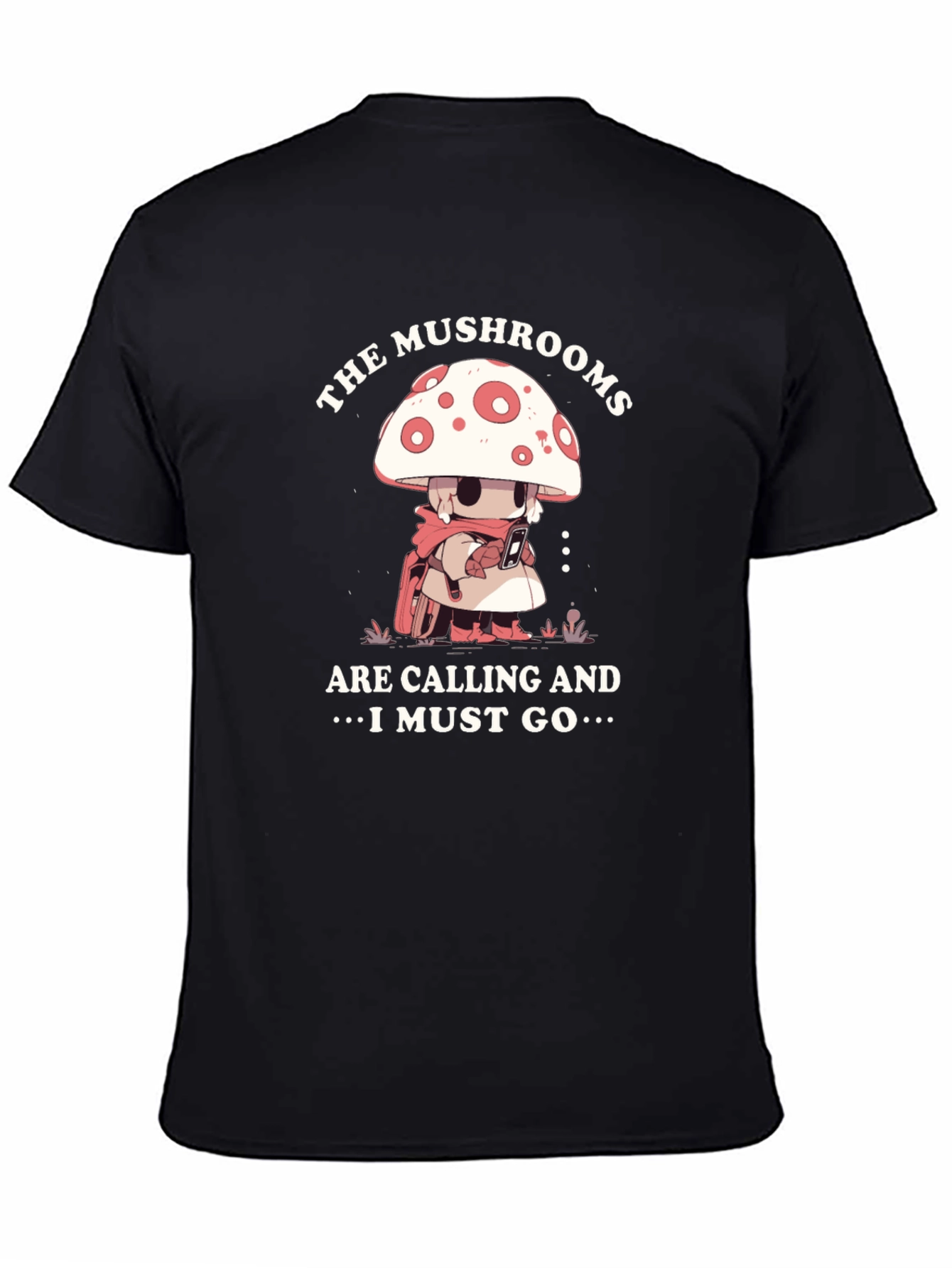 Mushroom Calling T-Shirt - Funny Graphic Tee