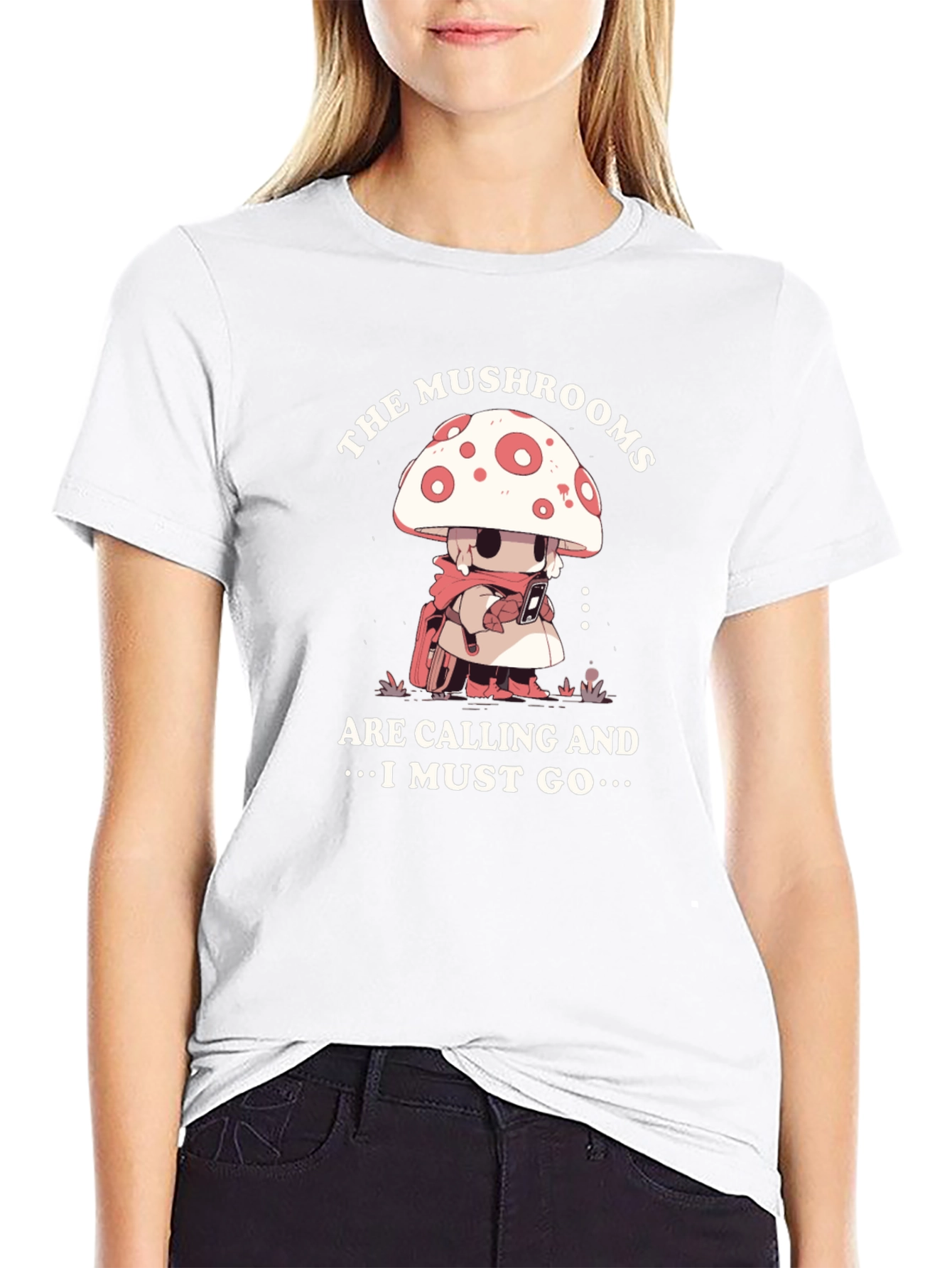 Mushroom Calling T-Shirt - Funny Graphic Tee