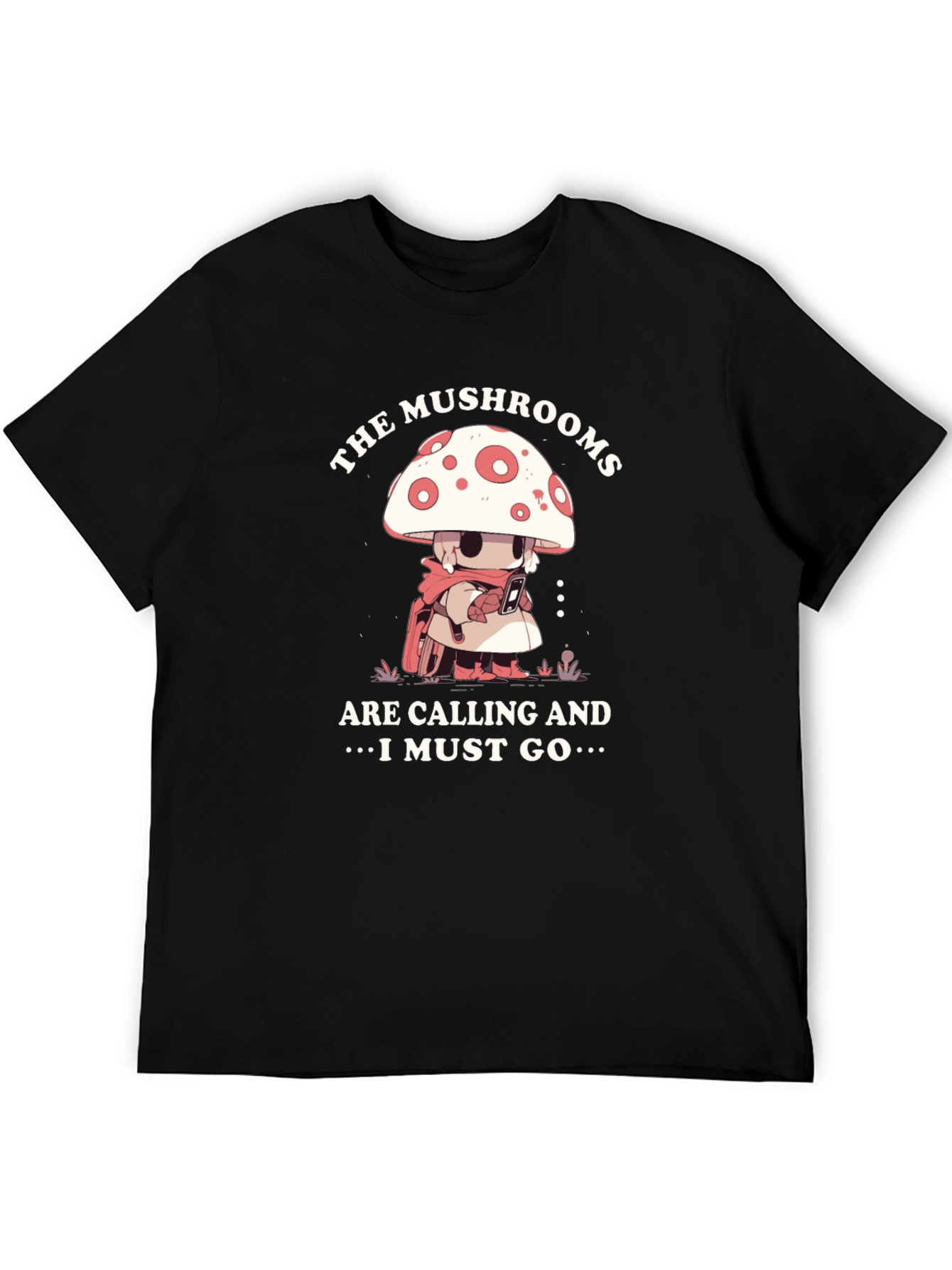 Mushroom Calling T-Shirt - Funny Graphic Tee