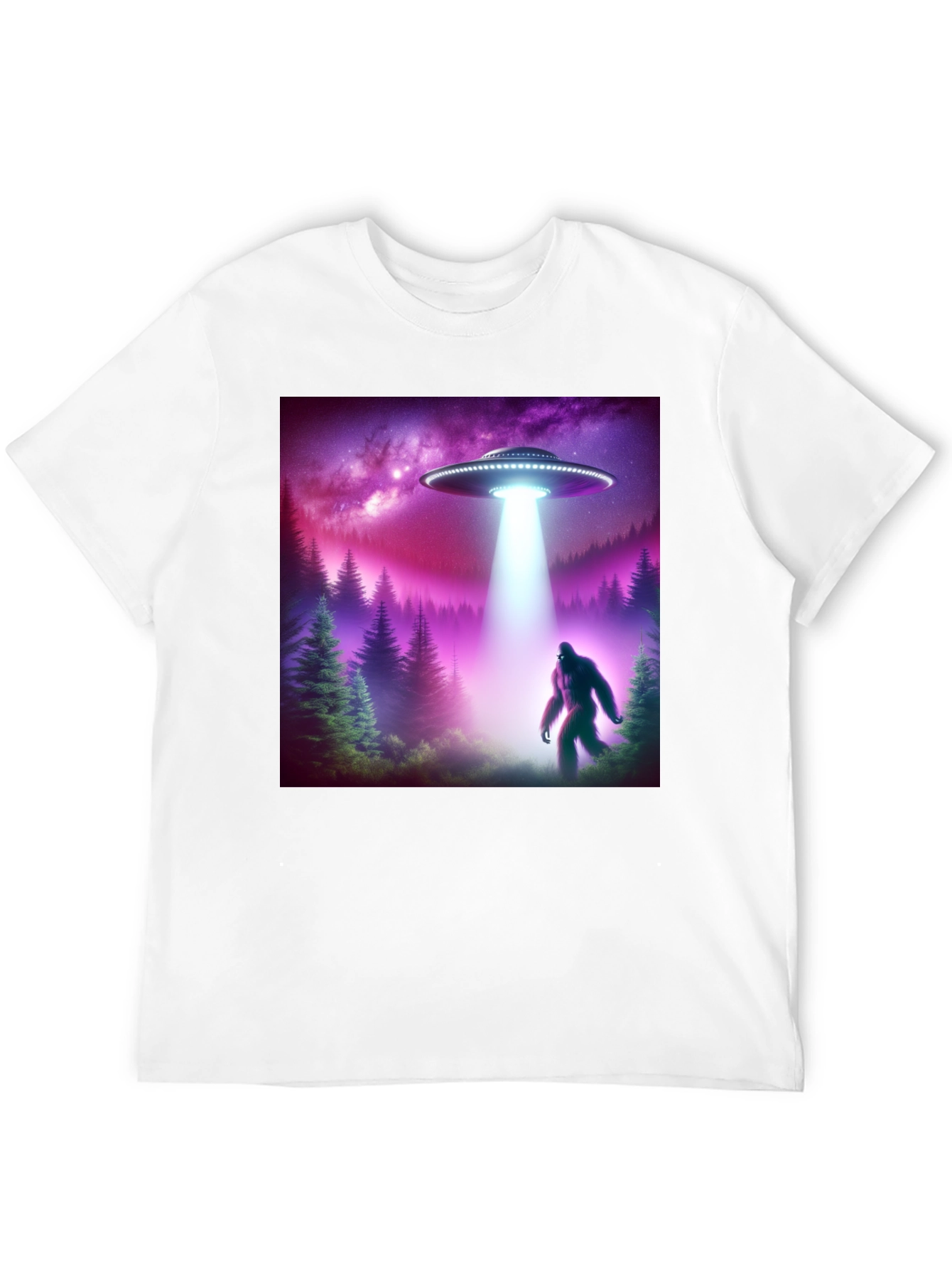 UFO & Bigfoot Encounter T-Shirt