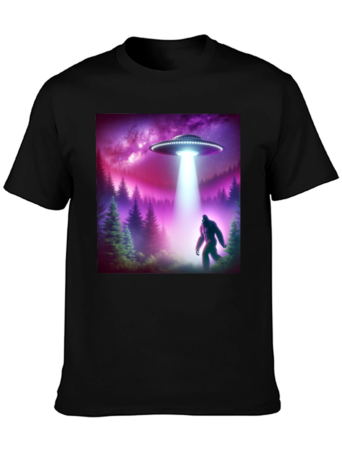 UFO & Bigfoot Encounter T-Shirt