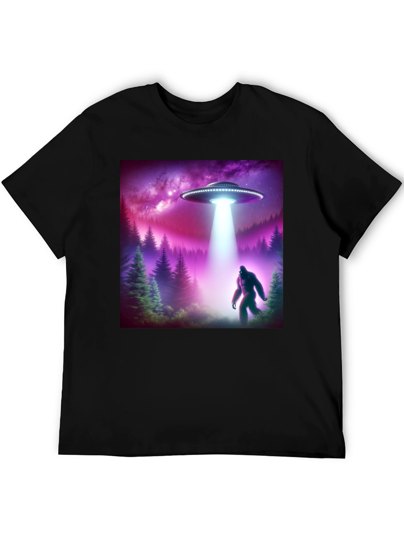 UFO & Bigfoot Encounter T-Shirt