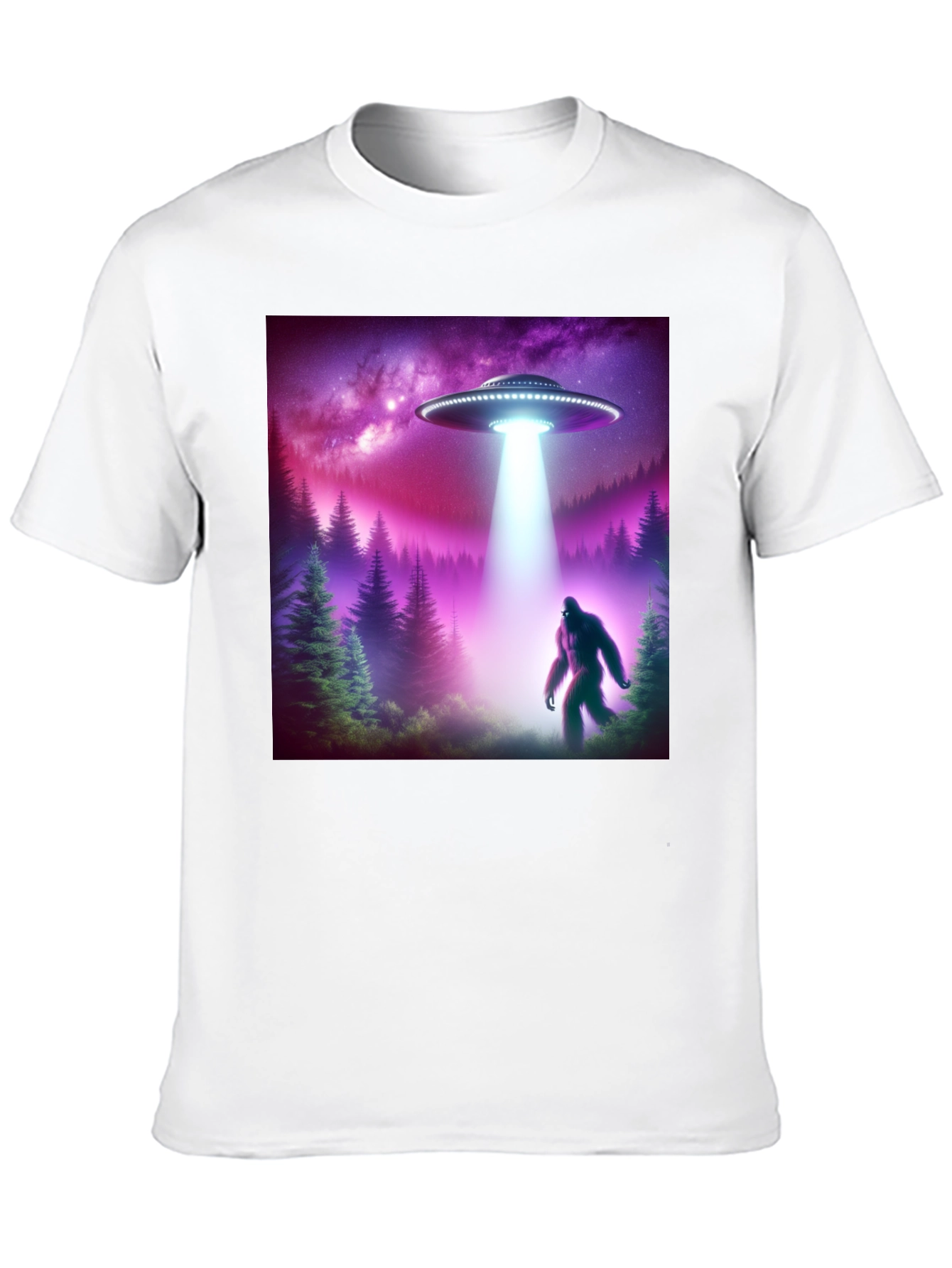 UFO & Bigfoot Encounter T-Shirt