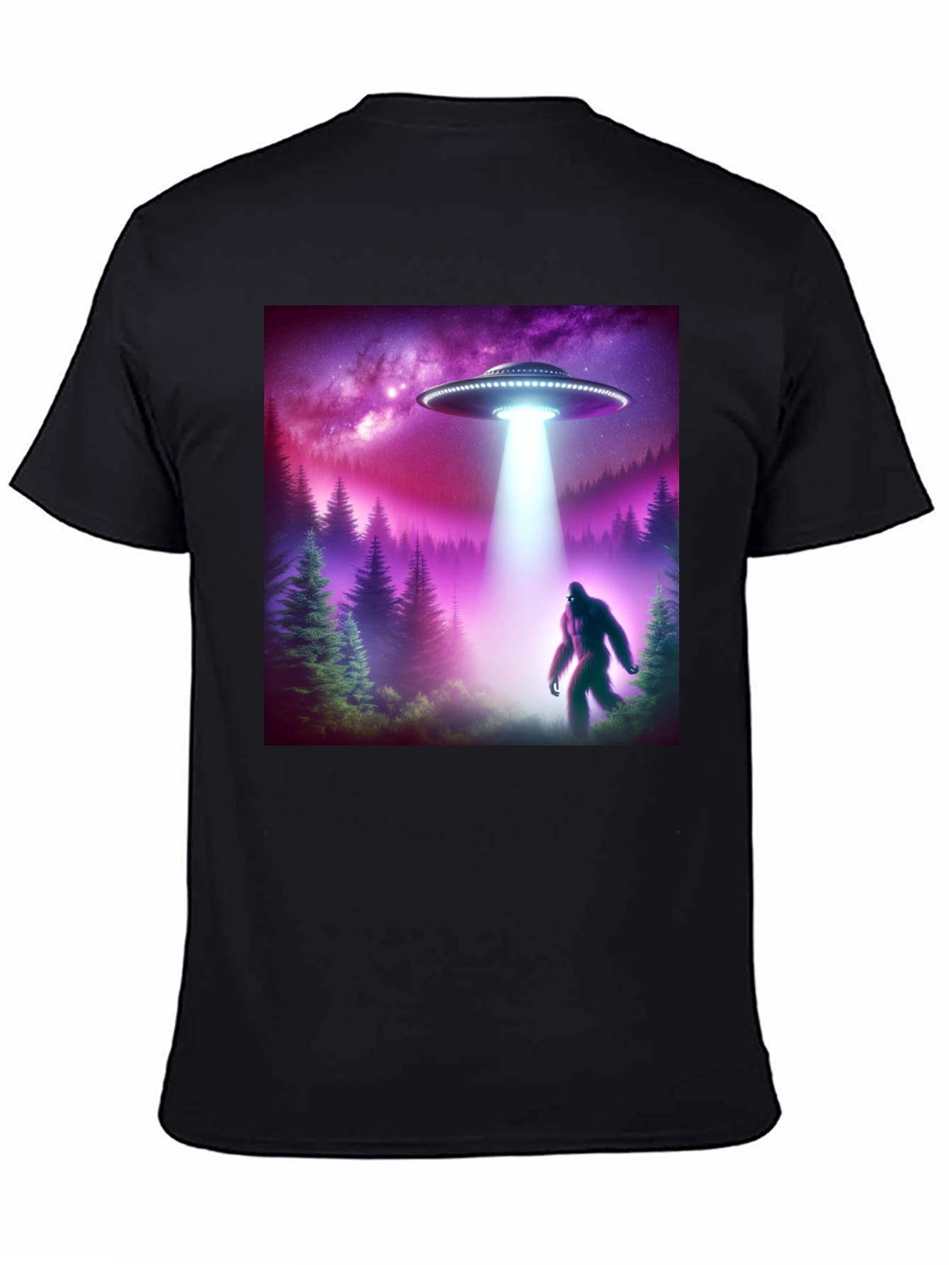 UFO & Bigfoot Encounter T-Shirt