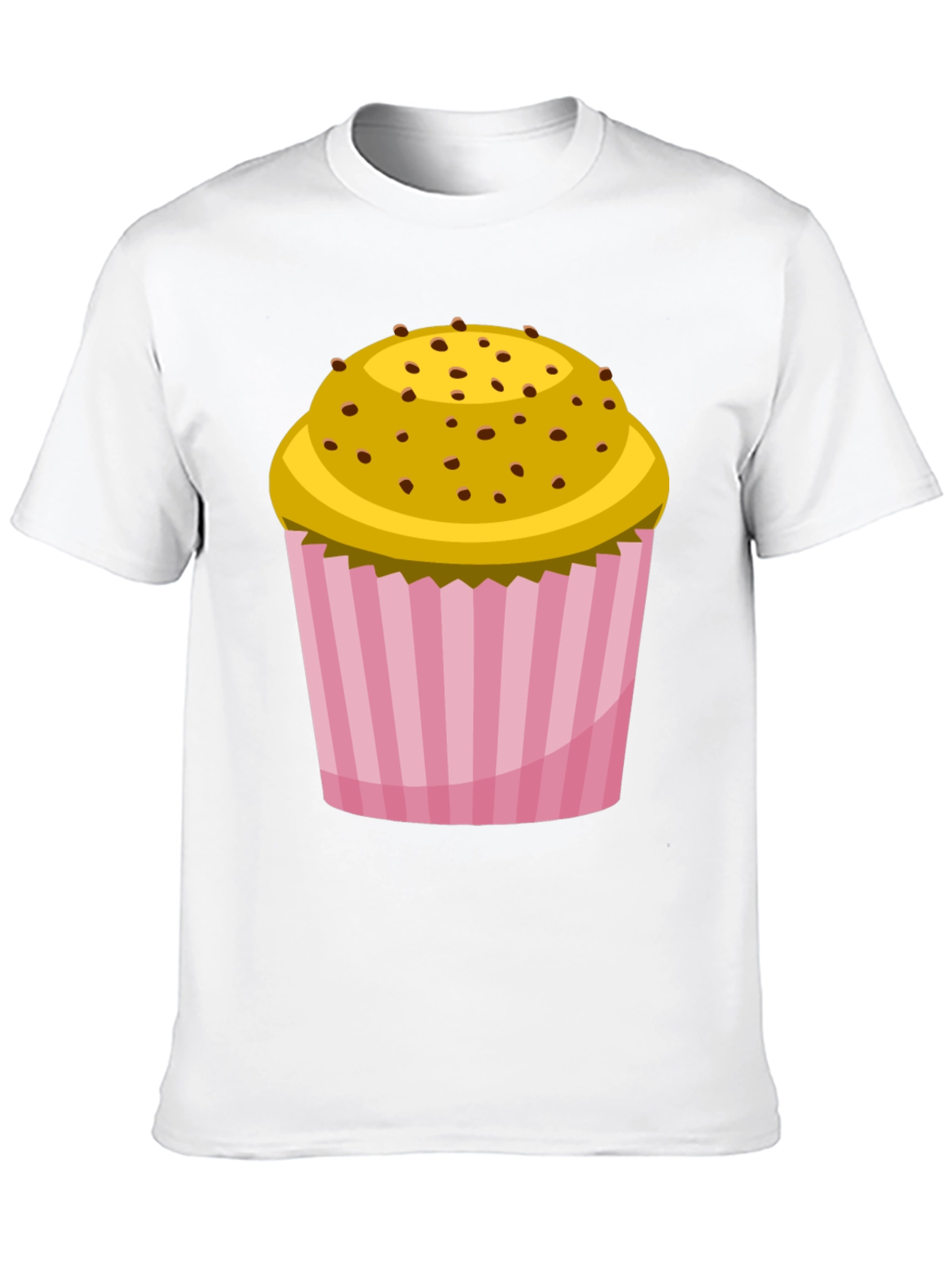 Cupcake Graphic Black T-Shirt