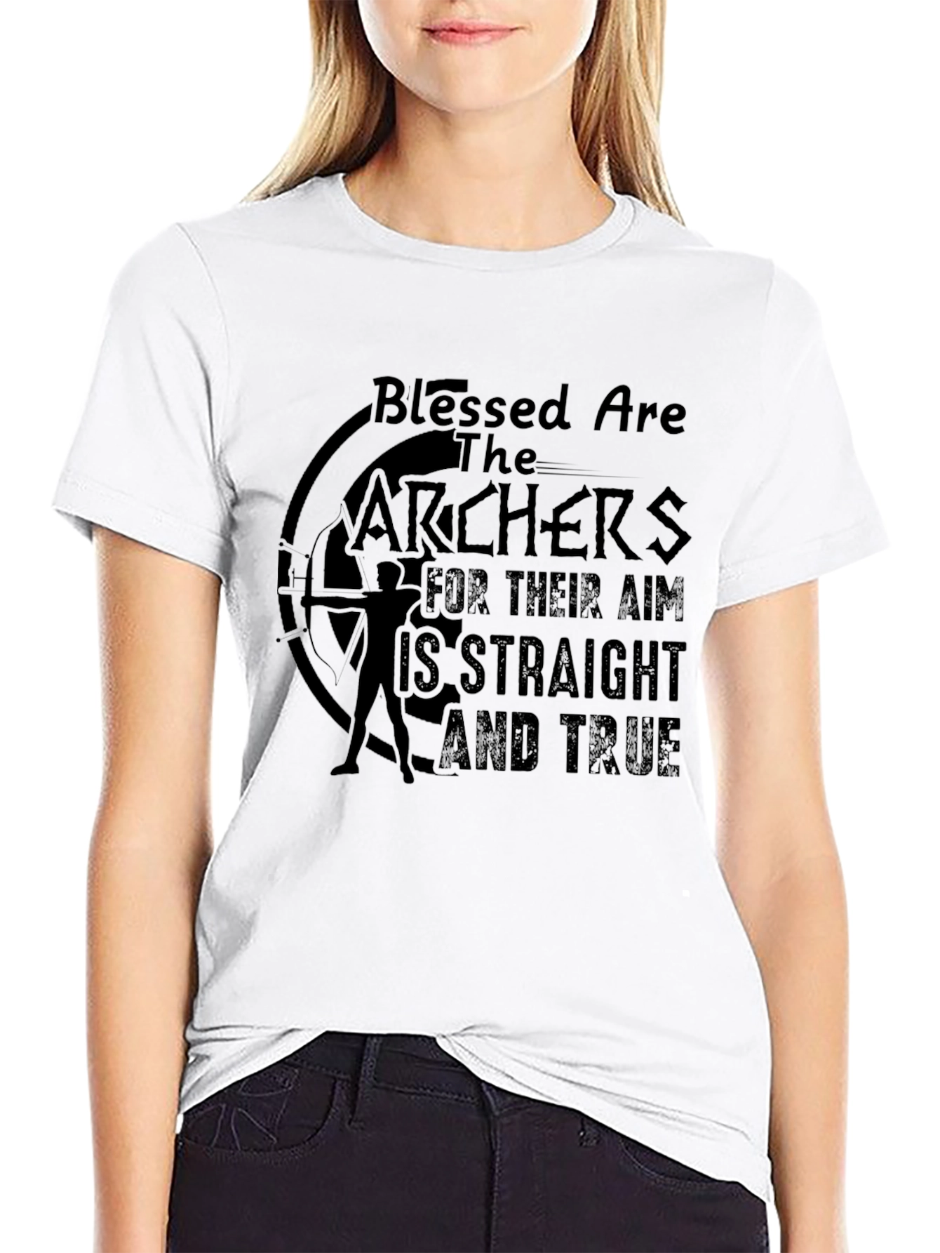 Blessed Archers T-Shirt - Straight Aim & True