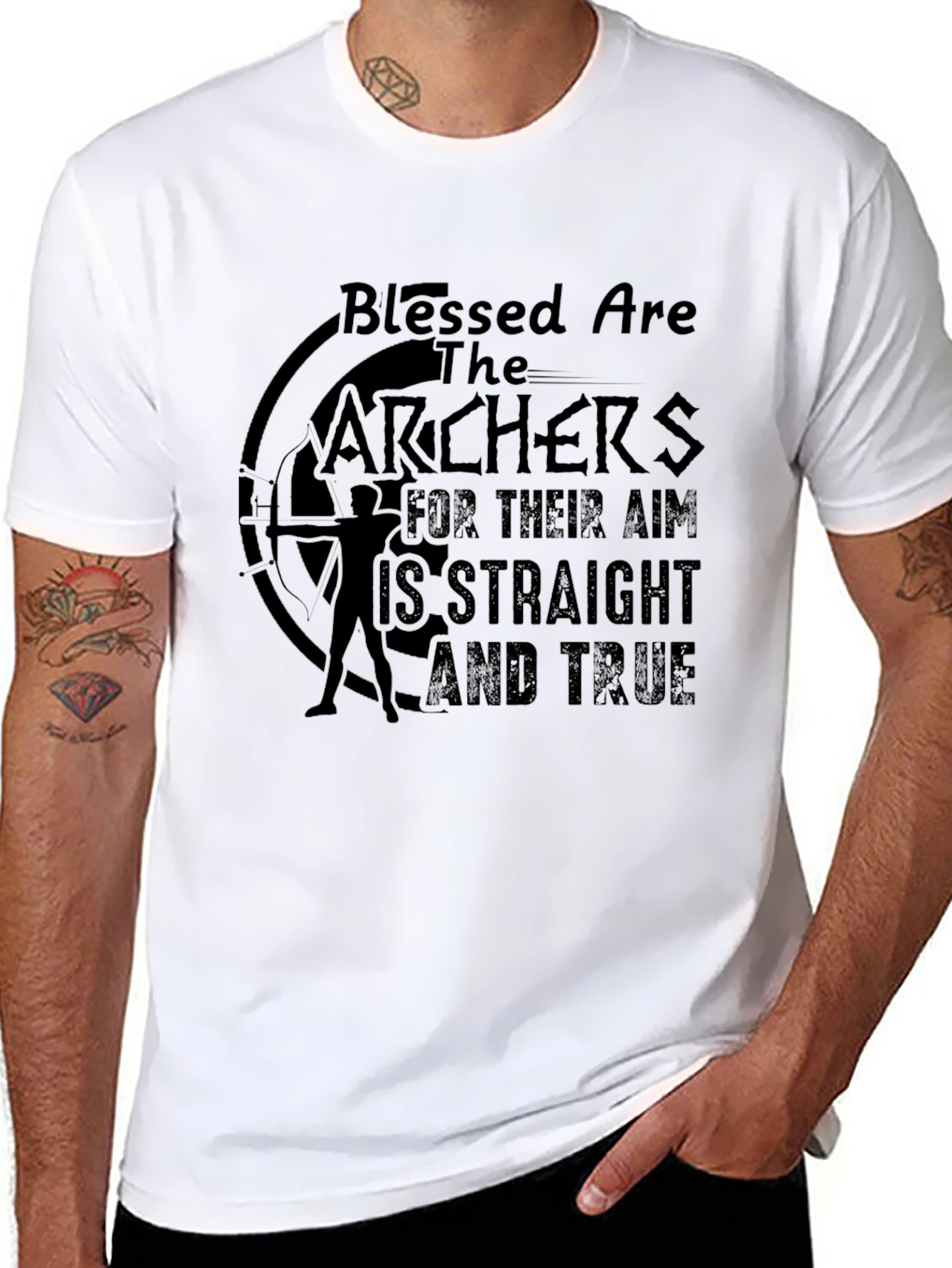 Blessed Archers T-Shirt - Straight Aim & True
