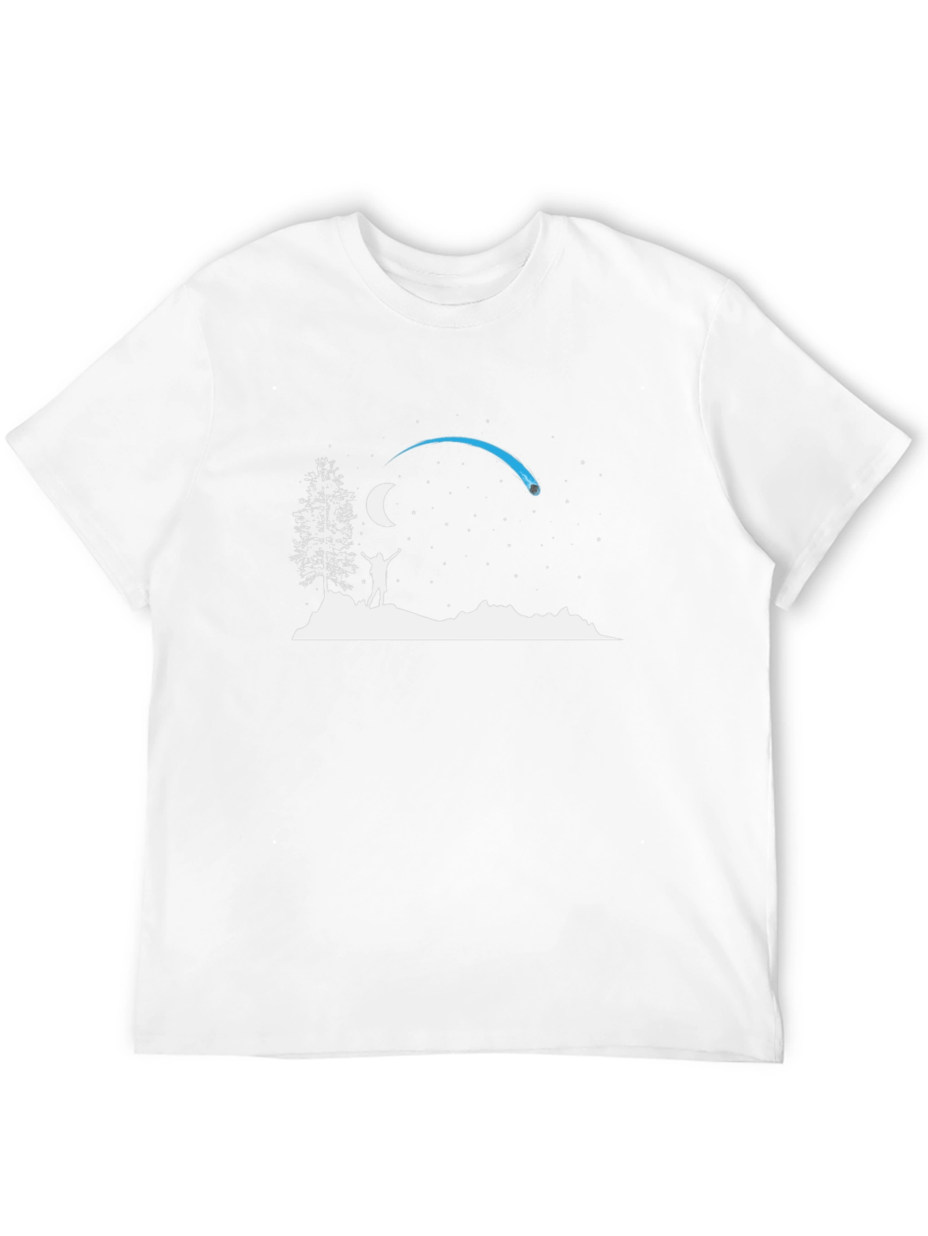 Night Sky T-Shirt - Wish Upon a Comet Tee