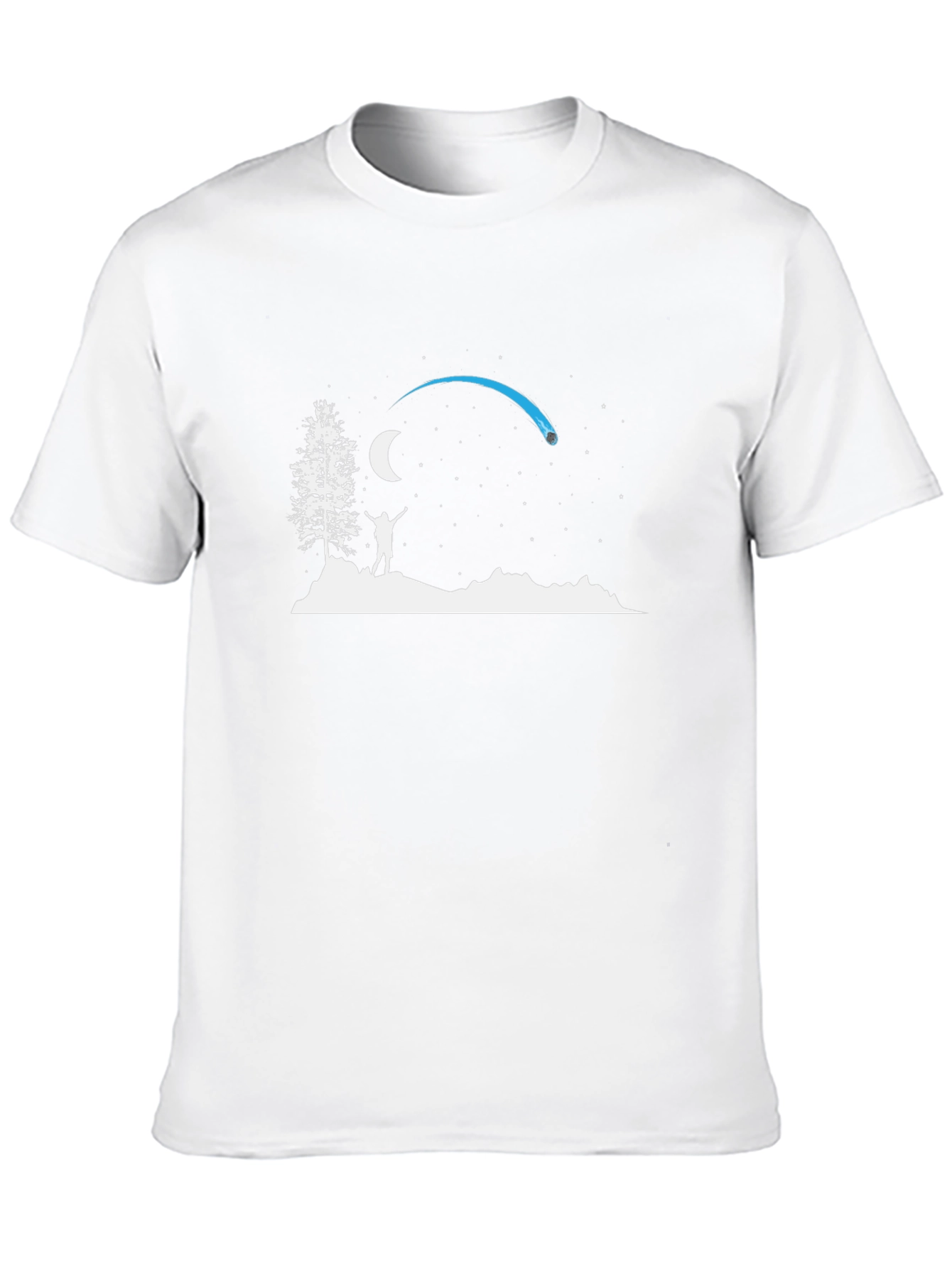 Night Sky T-Shirt - Wish Upon a Comet Tee