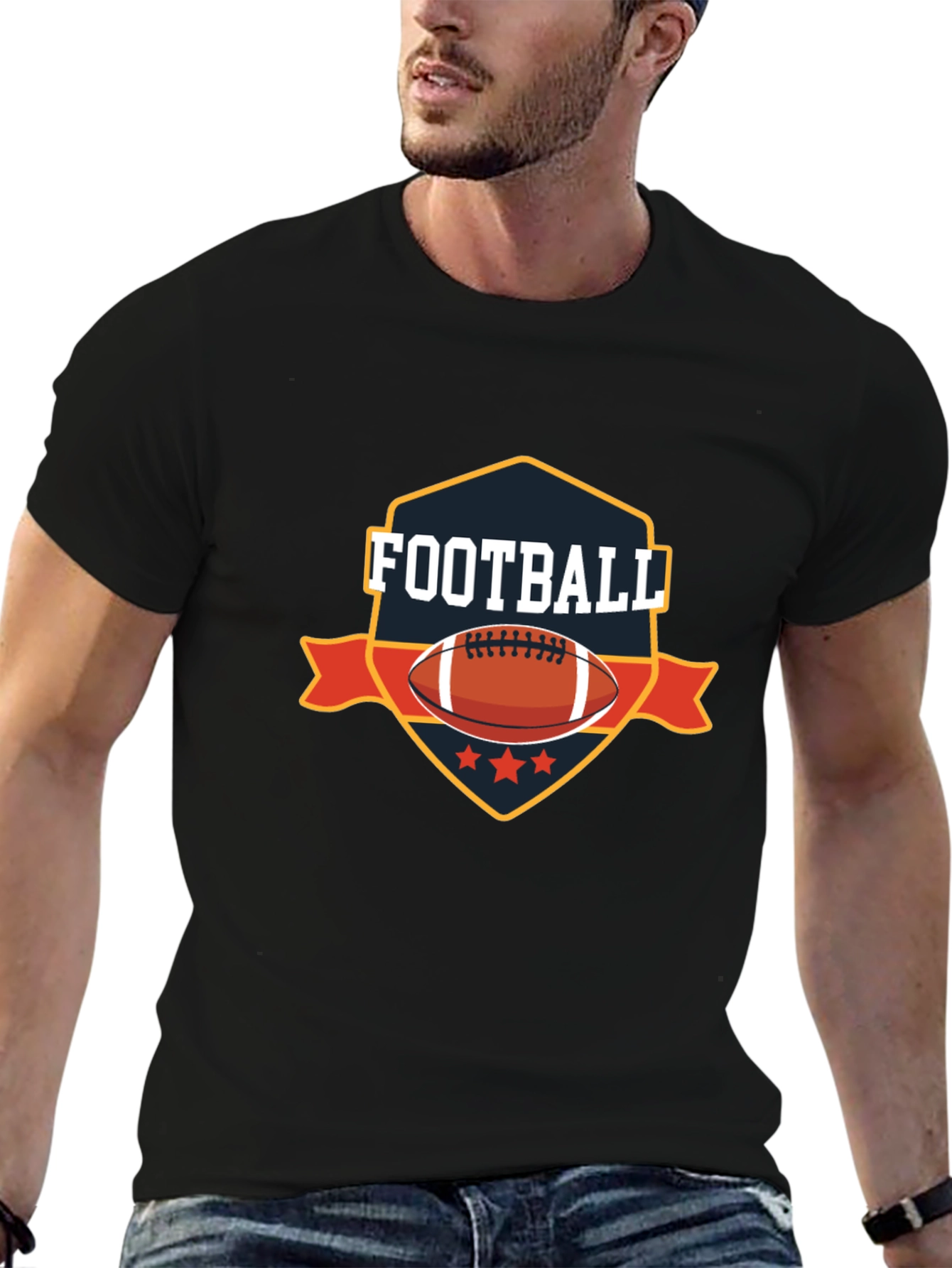 Football T-Shirt - Graphic Tee
