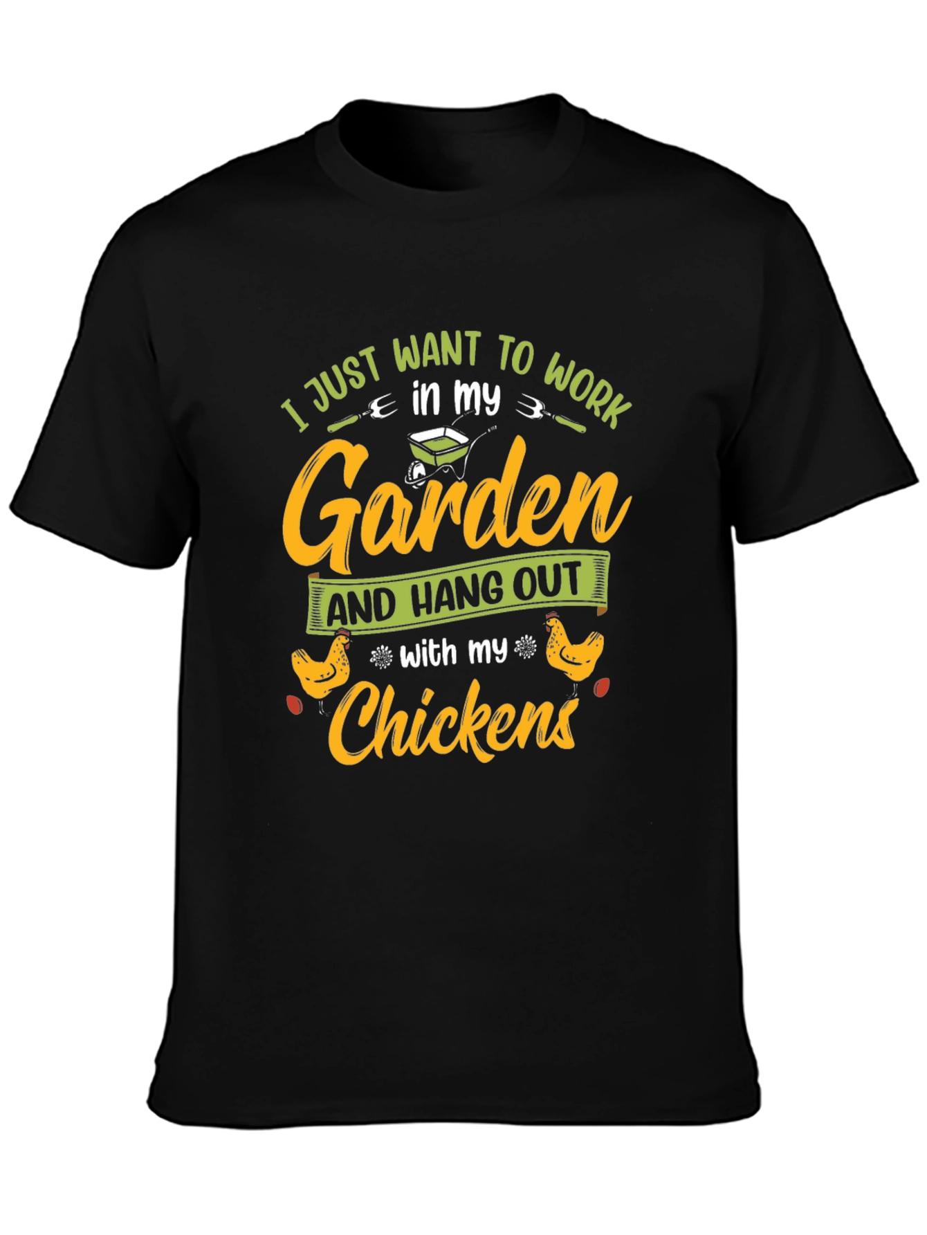 Gardening & Chickens T-Shirt