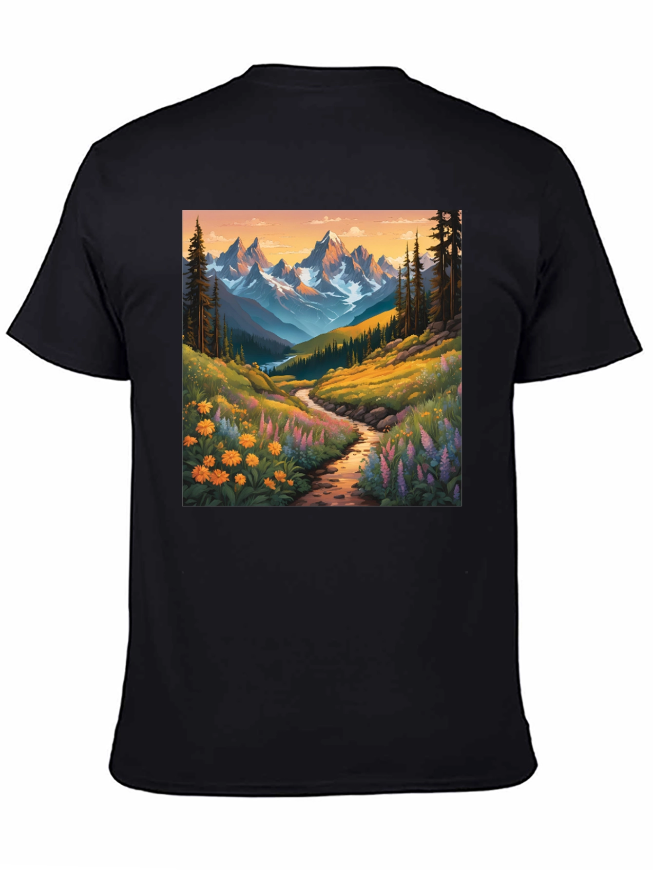 Mountain Vista Graphic Tee - Nature Lovers Shirt