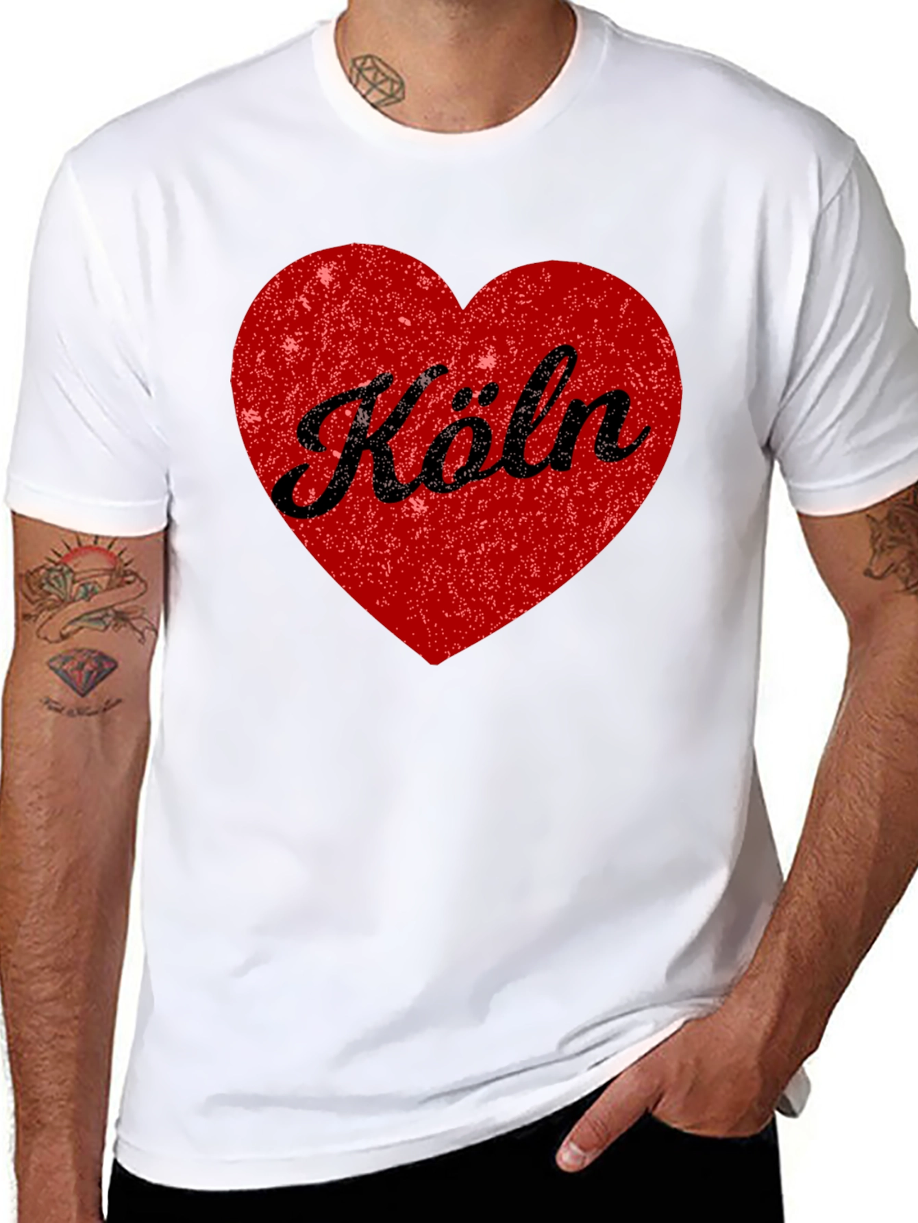 Cologne Heart T-Shirt - Deutschland Liebe