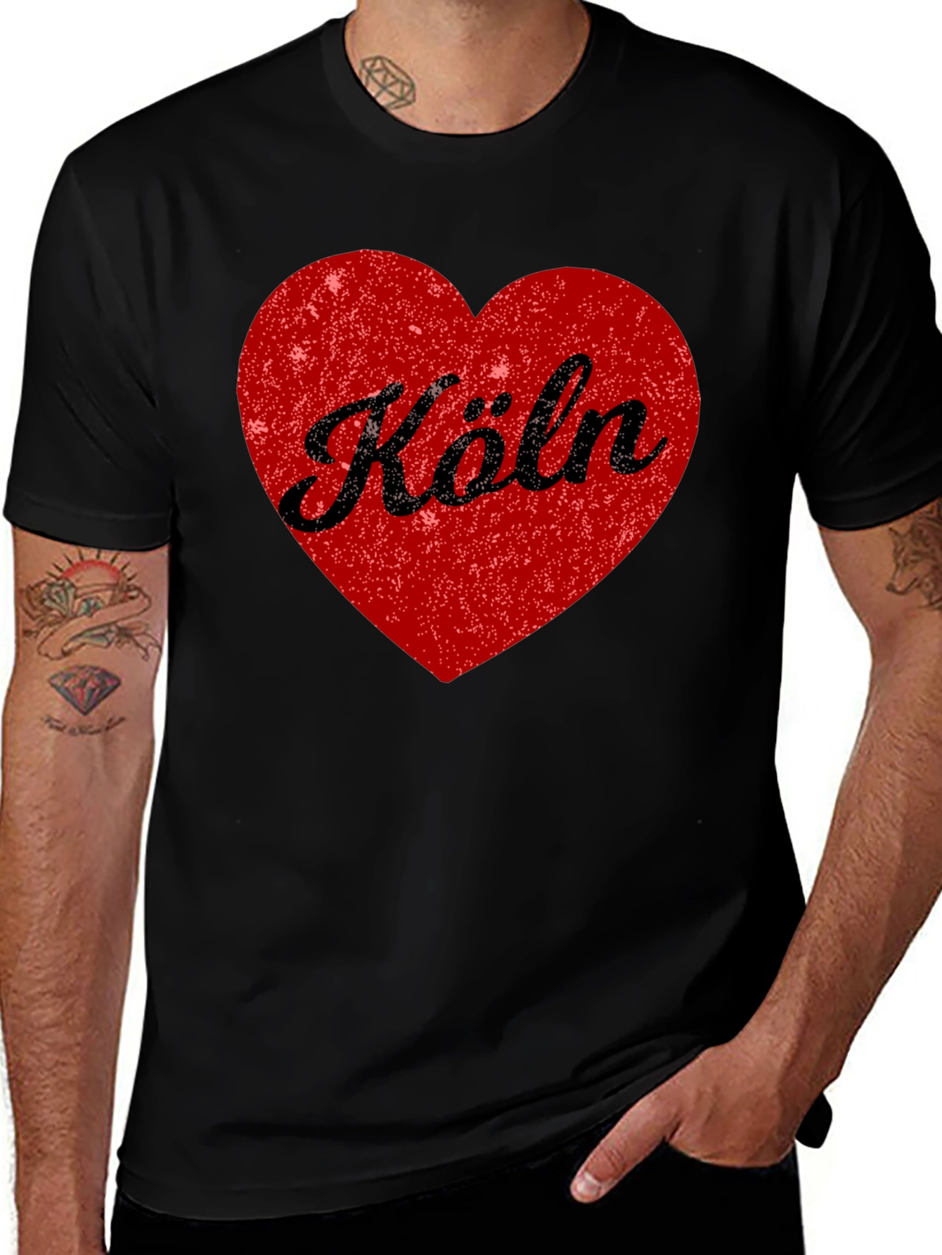 Cologne Heart T-Shirt - Deutschland Liebe