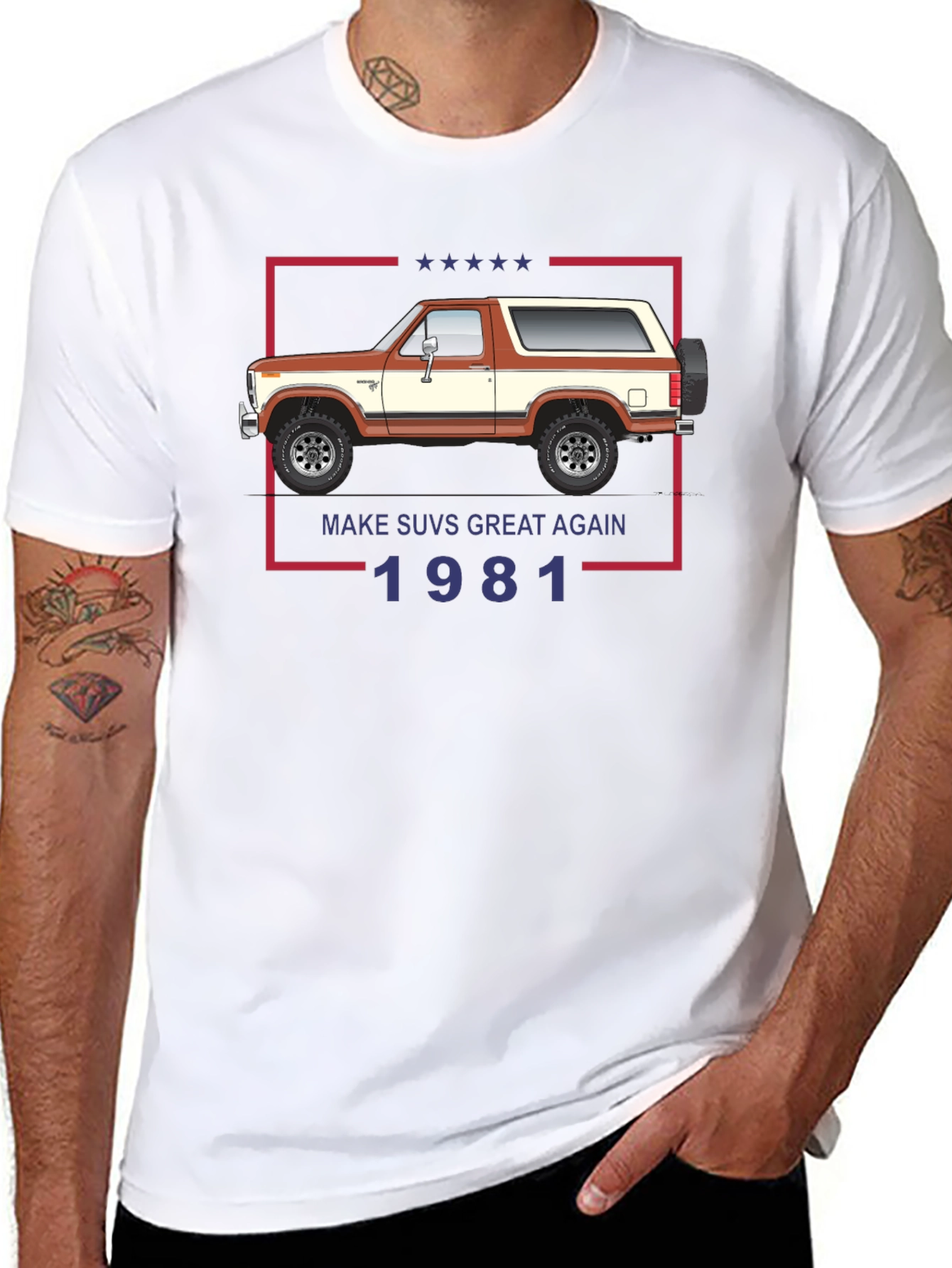 Make SUVs Great Again 1981 T-Shirt