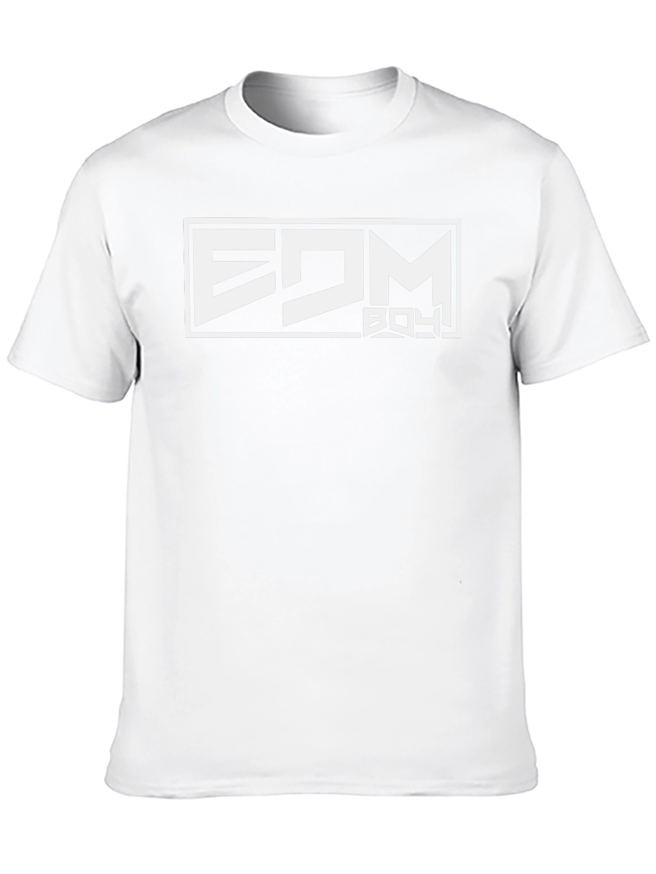 EDM Boy Graphic Tee - Black Cotton T-Shirt