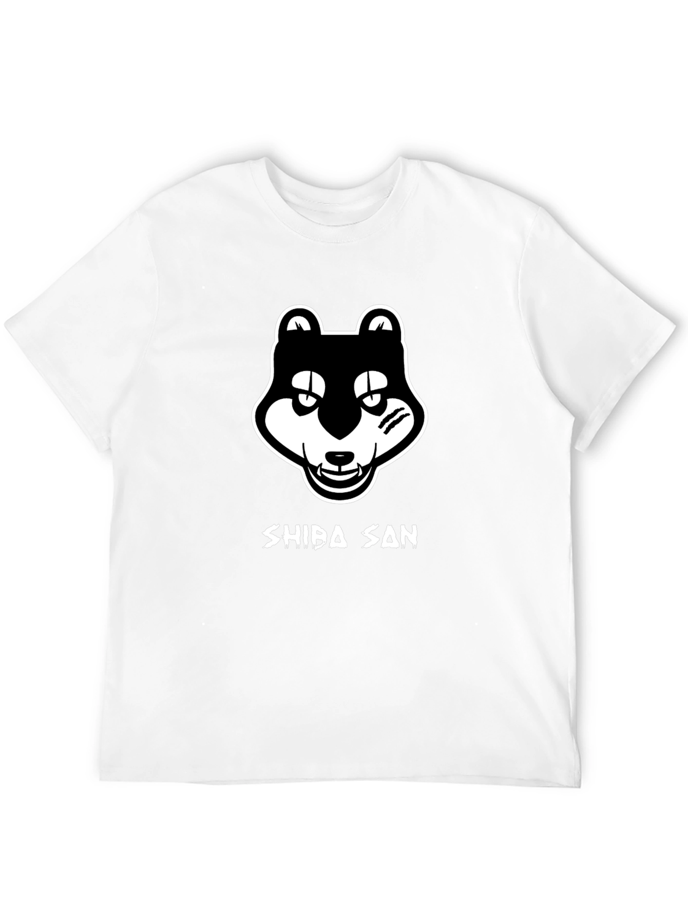 Shiba San T-Shirt Black Graphic Tee