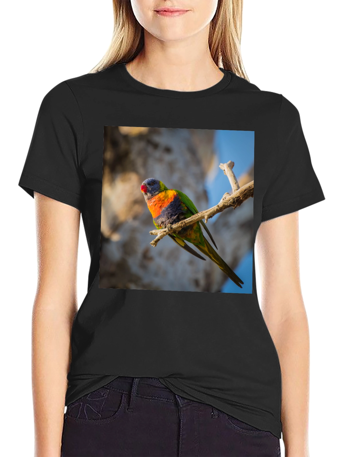 Rainbow Lorikeet T-Shirt - Nature Inspired Apparel