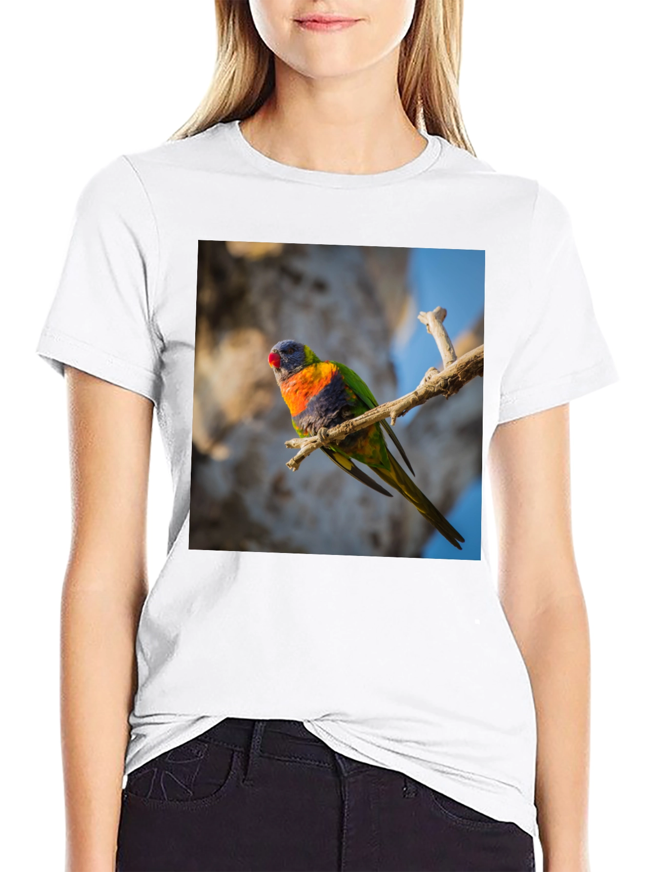 Rainbow Lorikeet T-Shirt - Nature Inspired Apparel