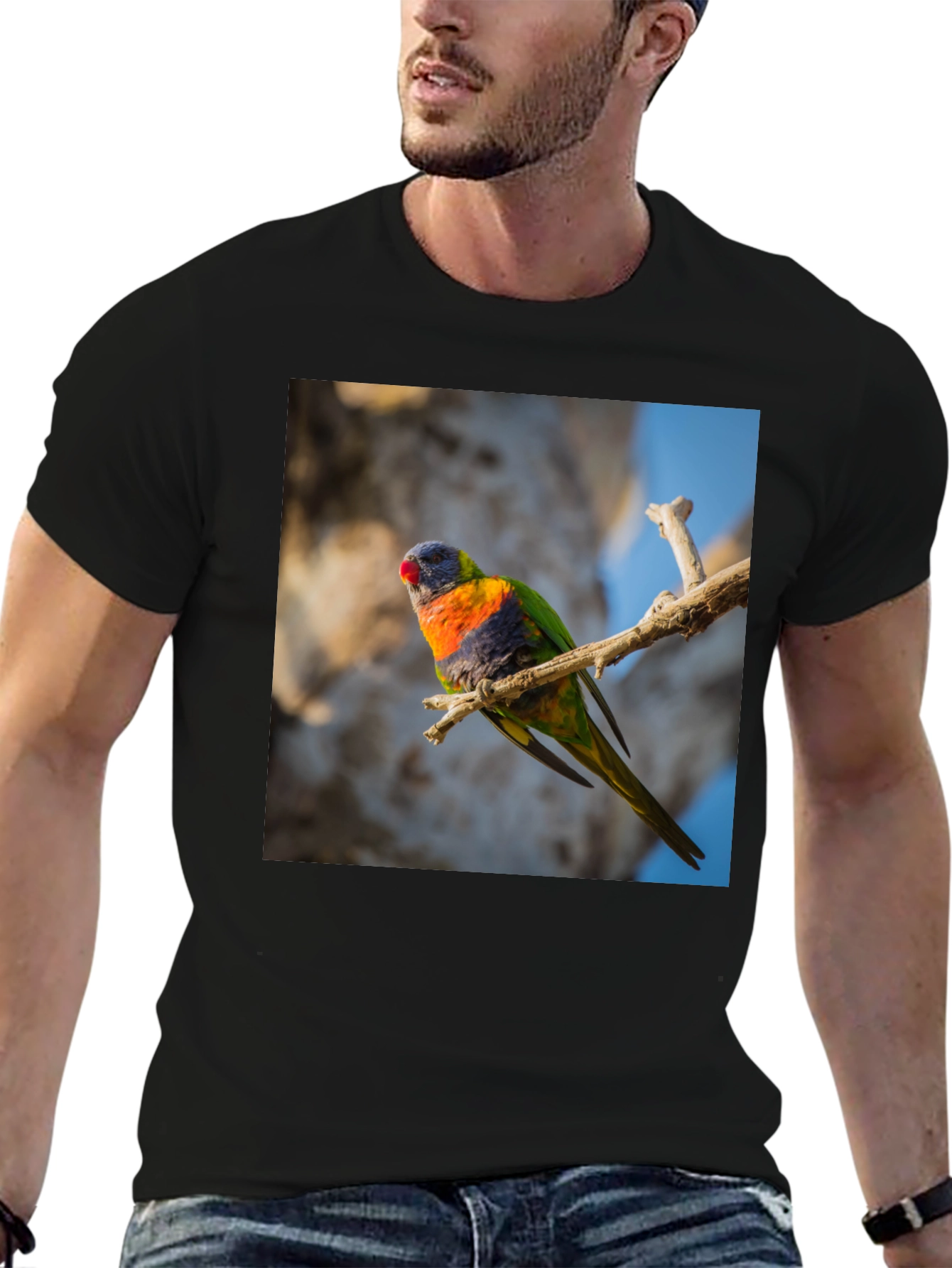 Rainbow Lorikeet T-Shirt - Nature Inspired Apparel